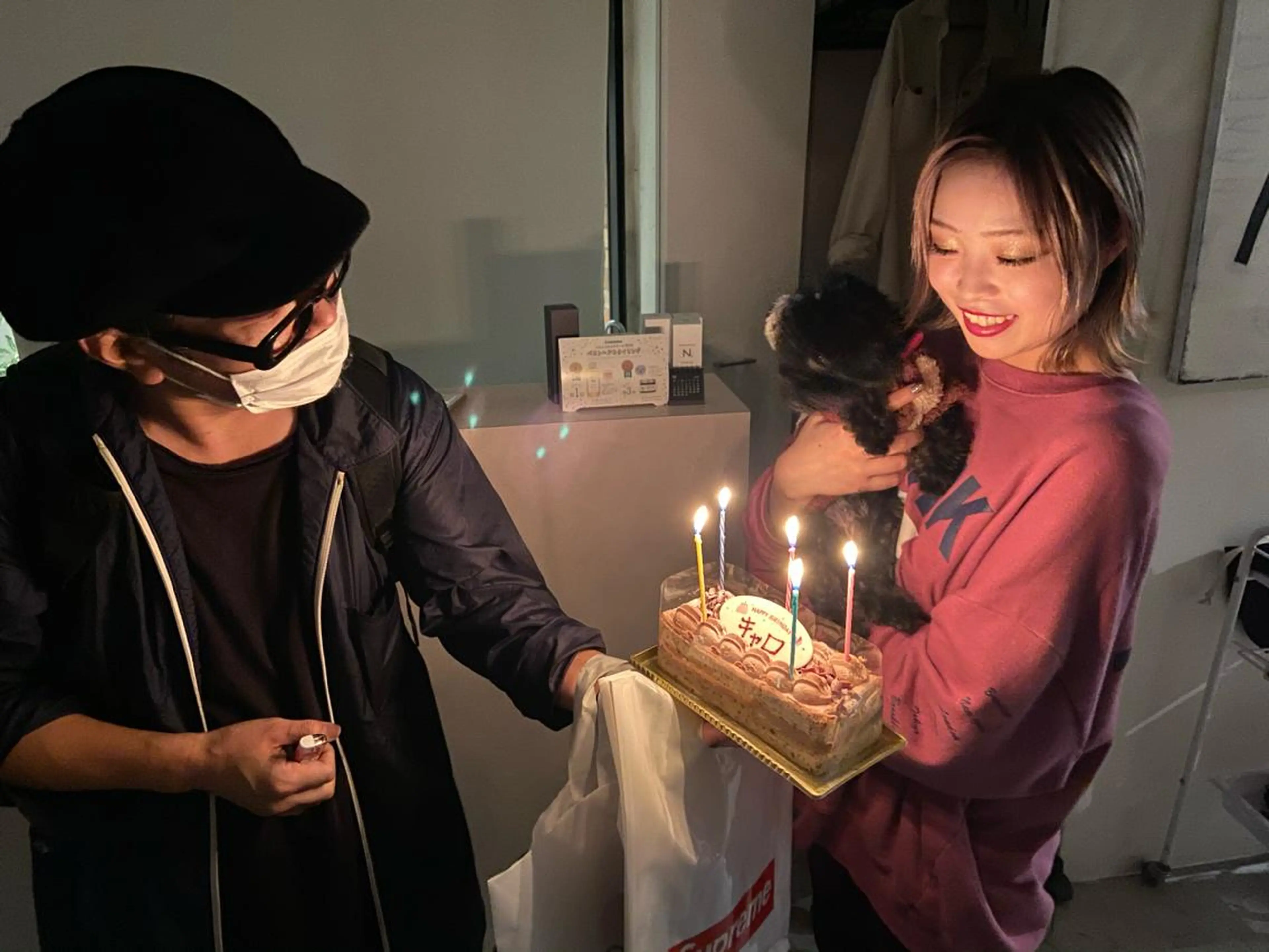 ショート カラー パーマ ヘアアレンジ メンズ カット CHIC share salon所属・ちこ .のヘアスタイル