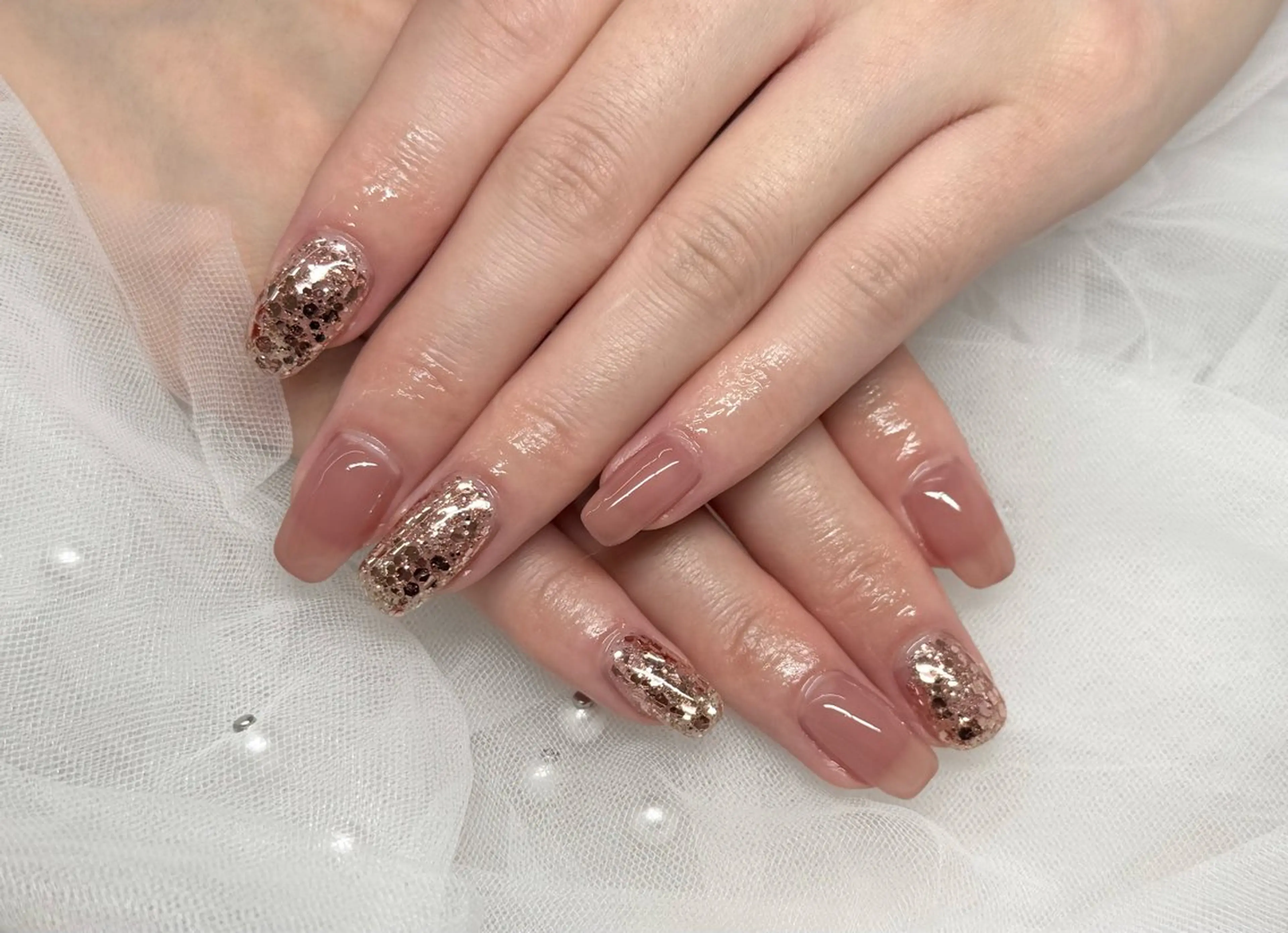 ネイル ワンカラーネイル salone Regina 【サローネ　レジーナ】所属・Regina Mariのネイルデザイン