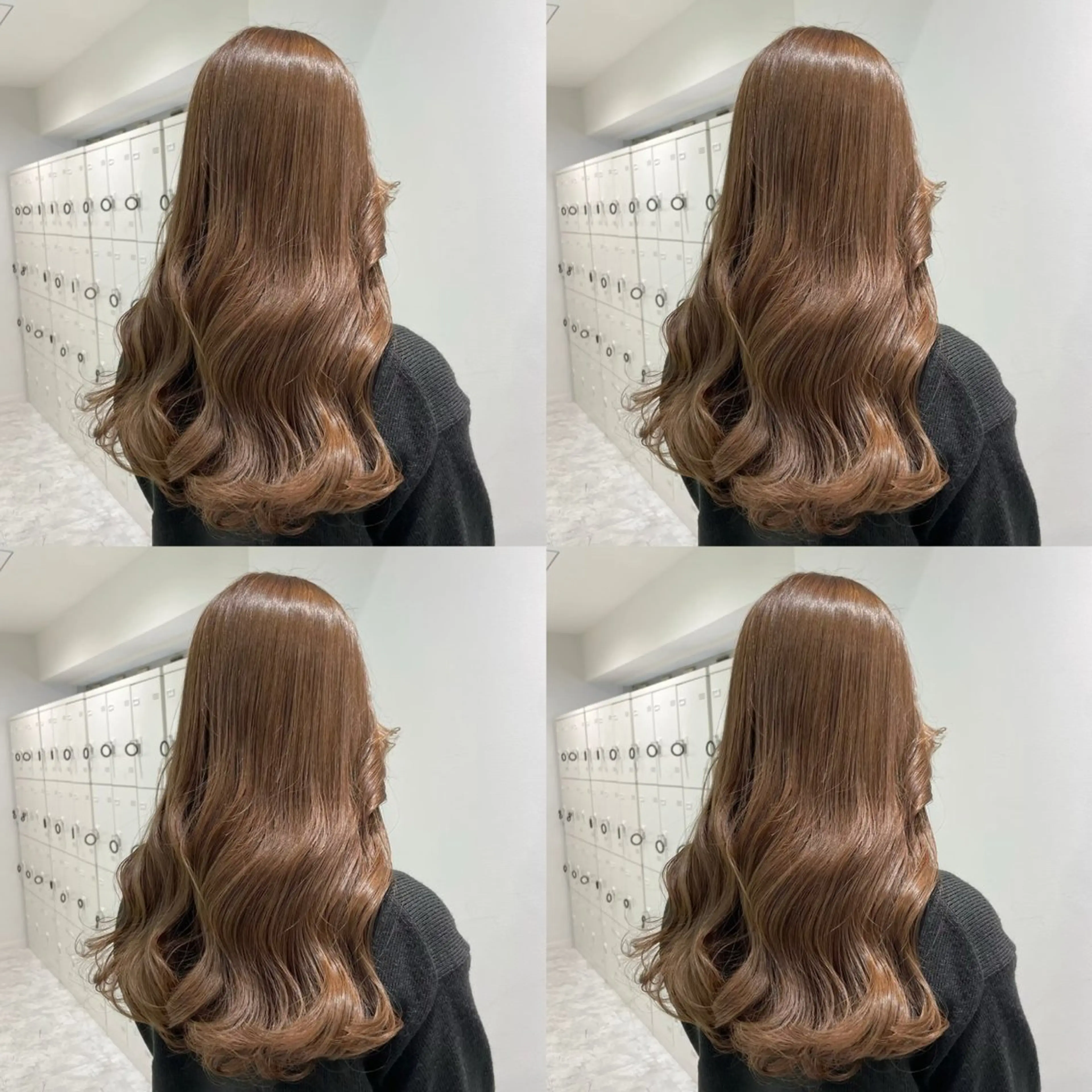 カラー ヘアカラー トリートメント ヘアセット 🤍ベージュ/透明感 韓国ヘア/まりん🤍のヘアスタイル