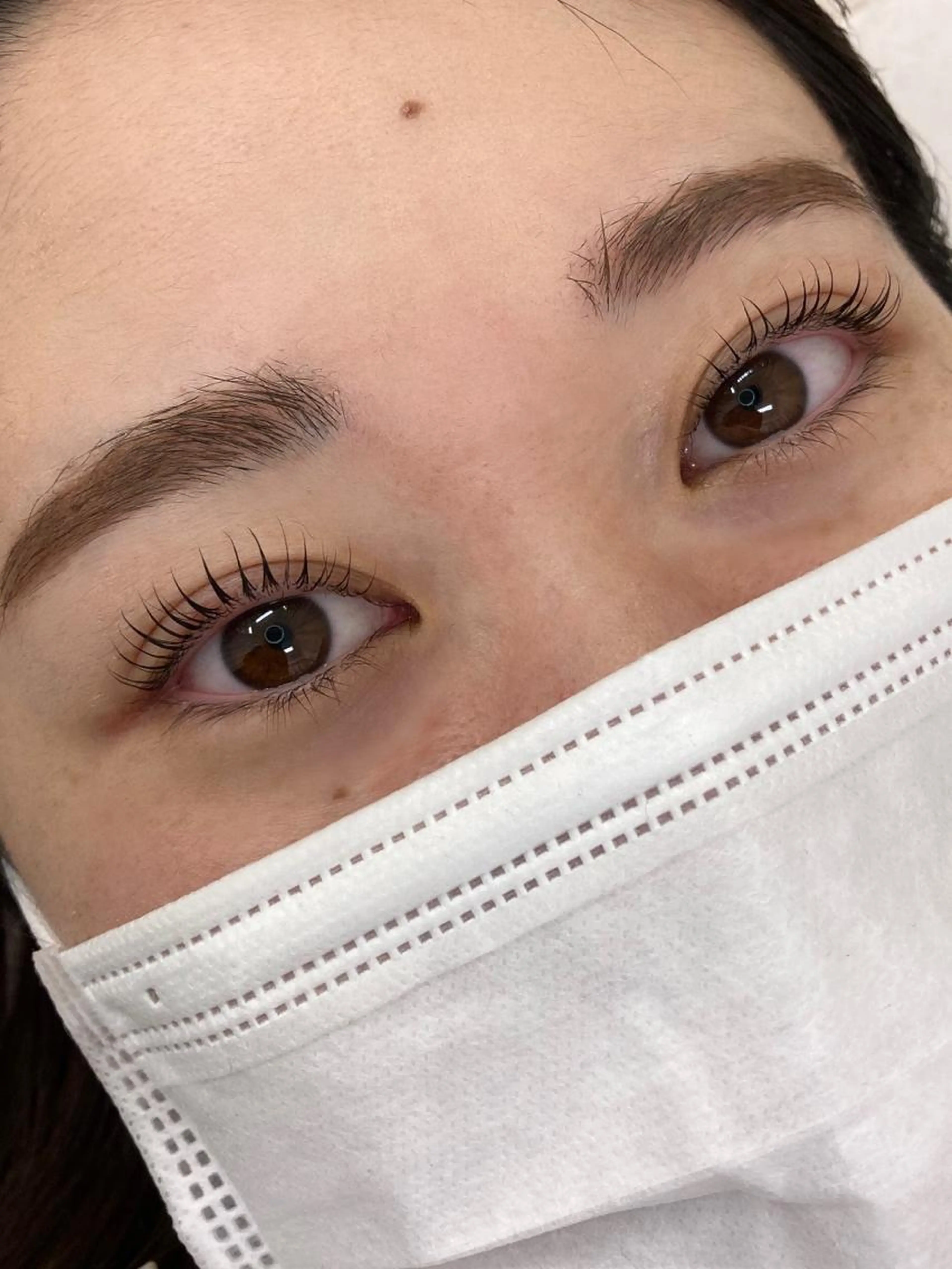 選べるまつ毛パーマ×ブラックテイントの写真