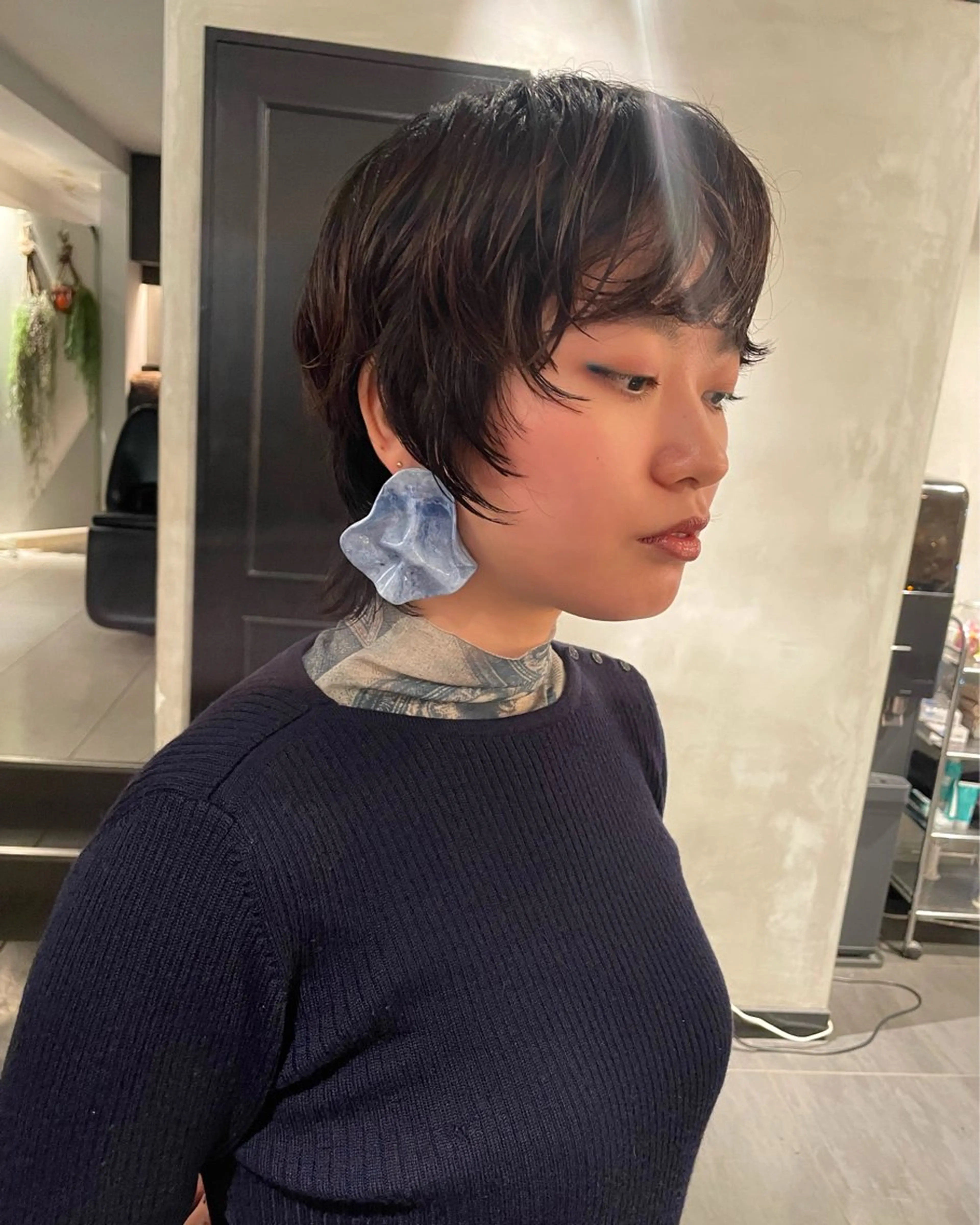 ショート パーマ カット パーマ トリートメント 優 作のヘアスタイル