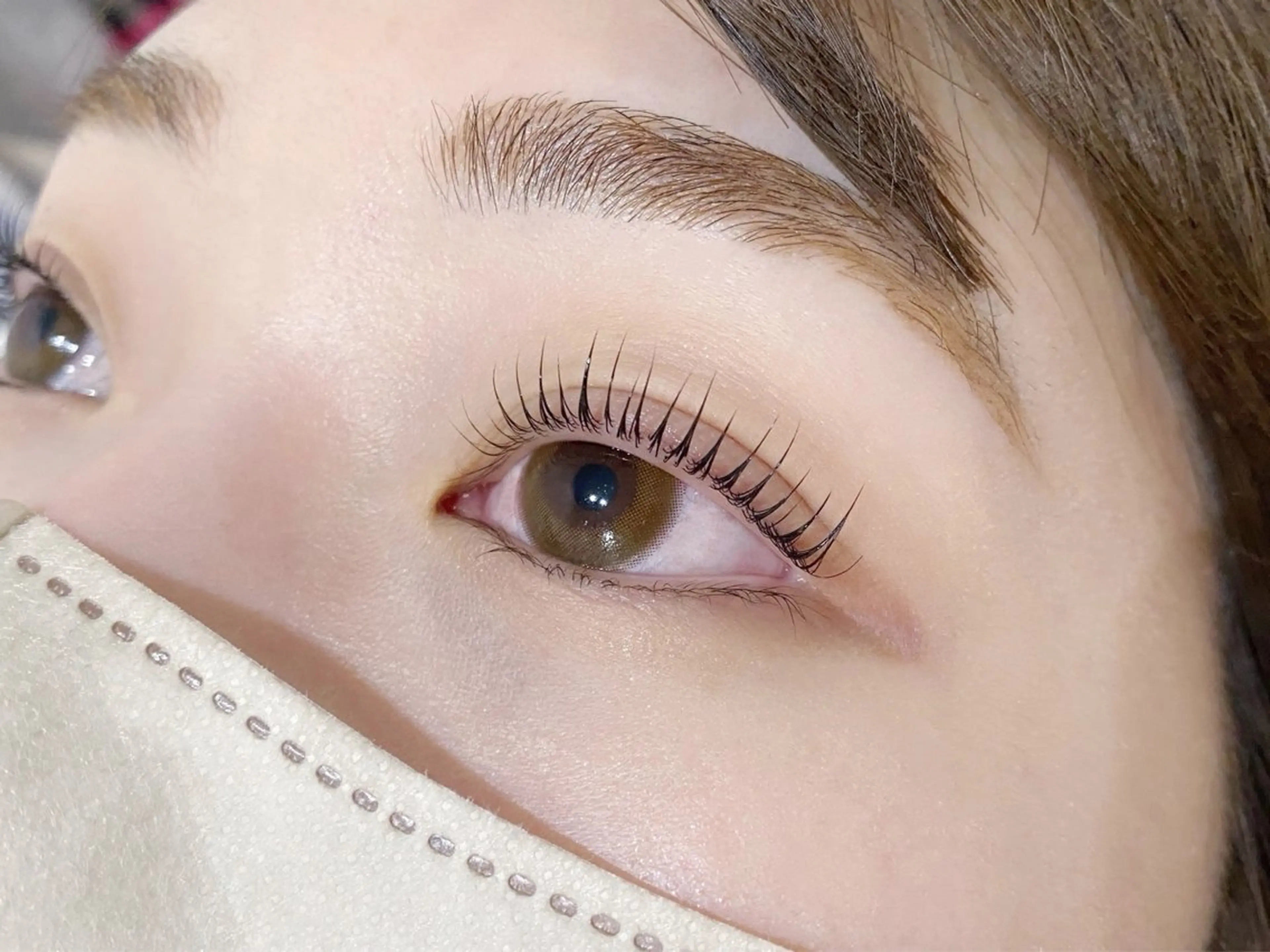 マツエク・マツパ パリジェンヌラッシュリフト Nail&Eyelash Rea所属・Rea🌈Coco 韓国風まつげパーマの眉毛・アイブロウイメージ
