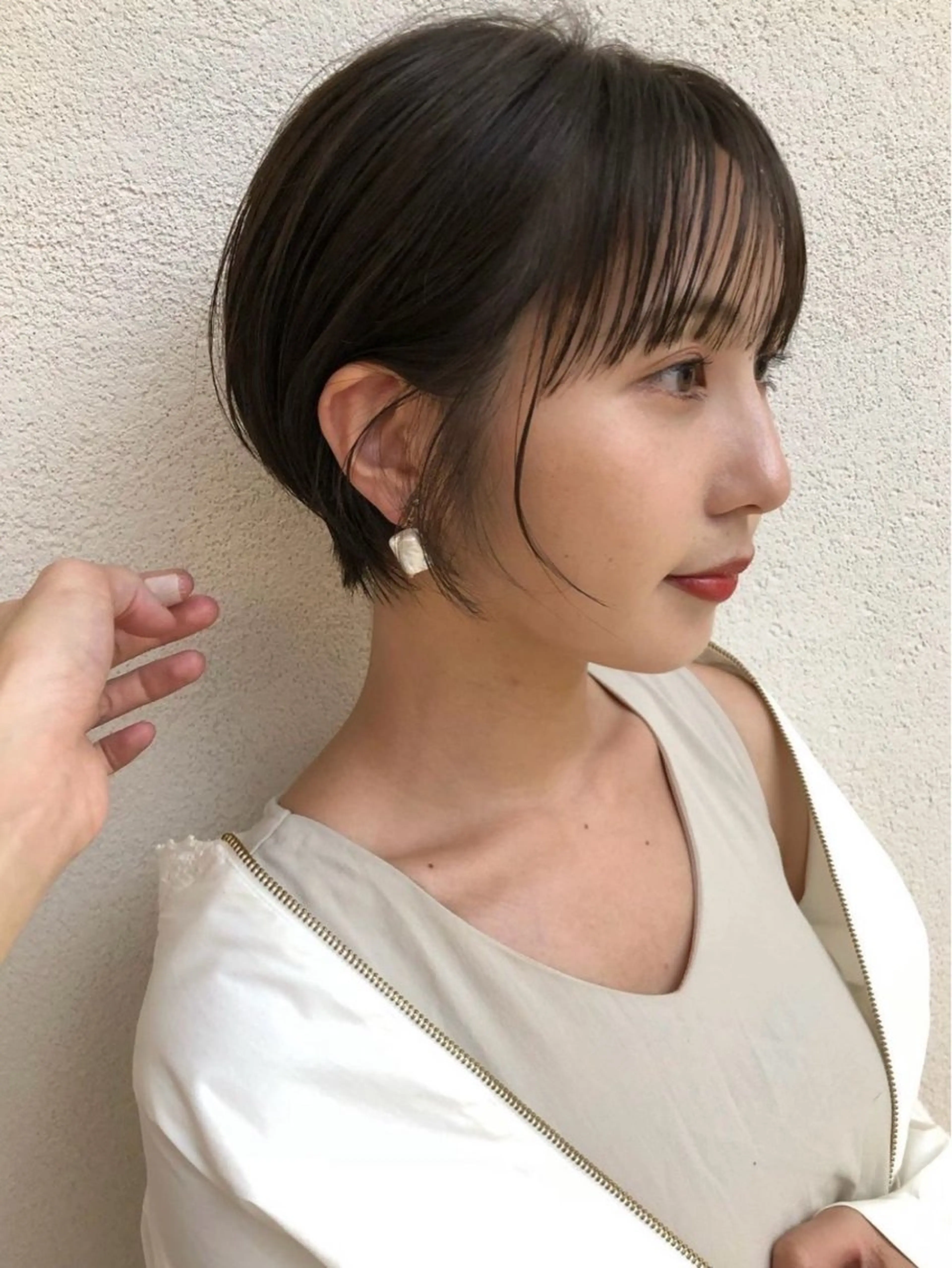 ショート カラー ショートヘア 🟡ひろの/ツヤ カラー/髪質改善🟡のヘアスタイル
