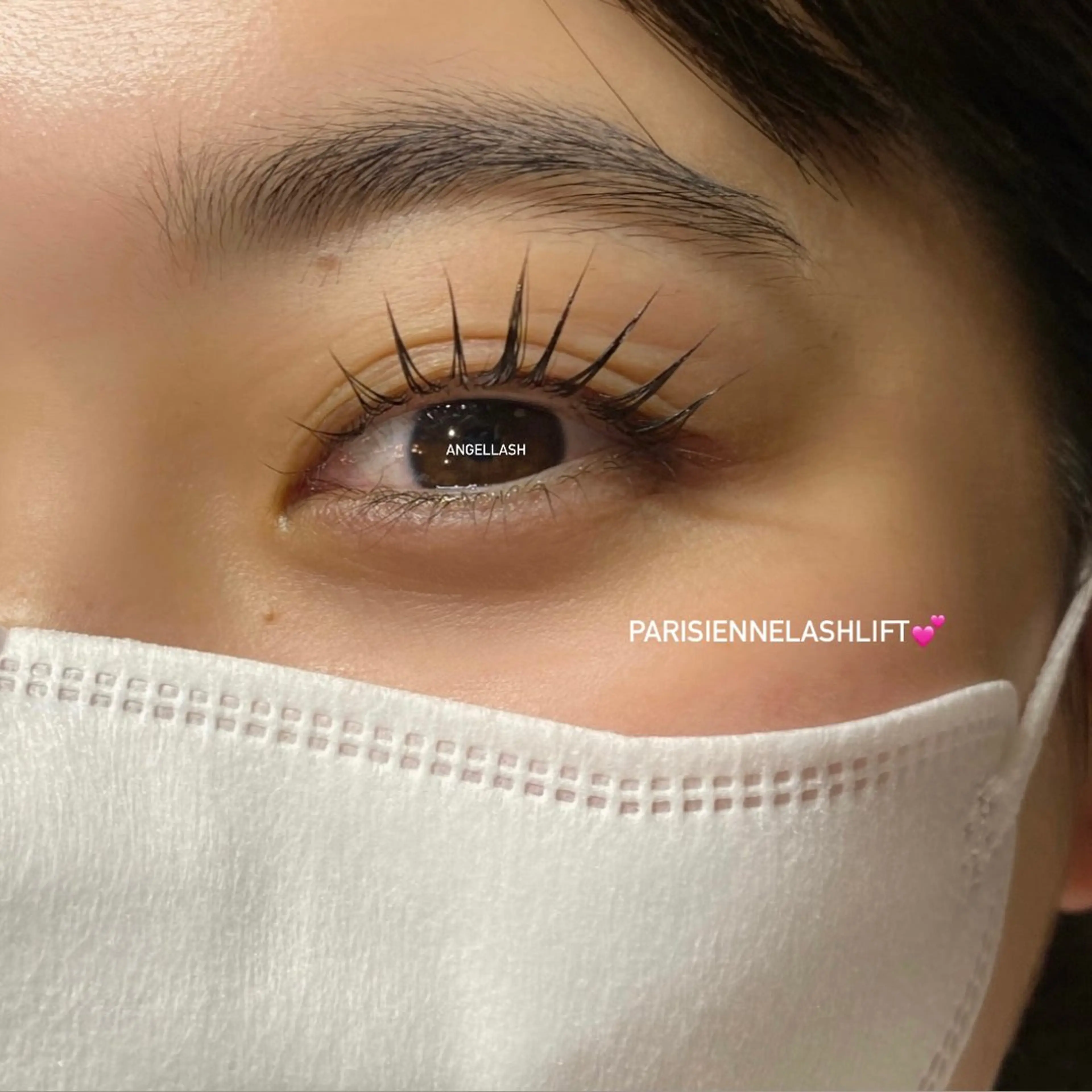 マツエク・マツパ パリジェンヌラッシュリフト AngelLash Satoのマツエク・マツパデザイン