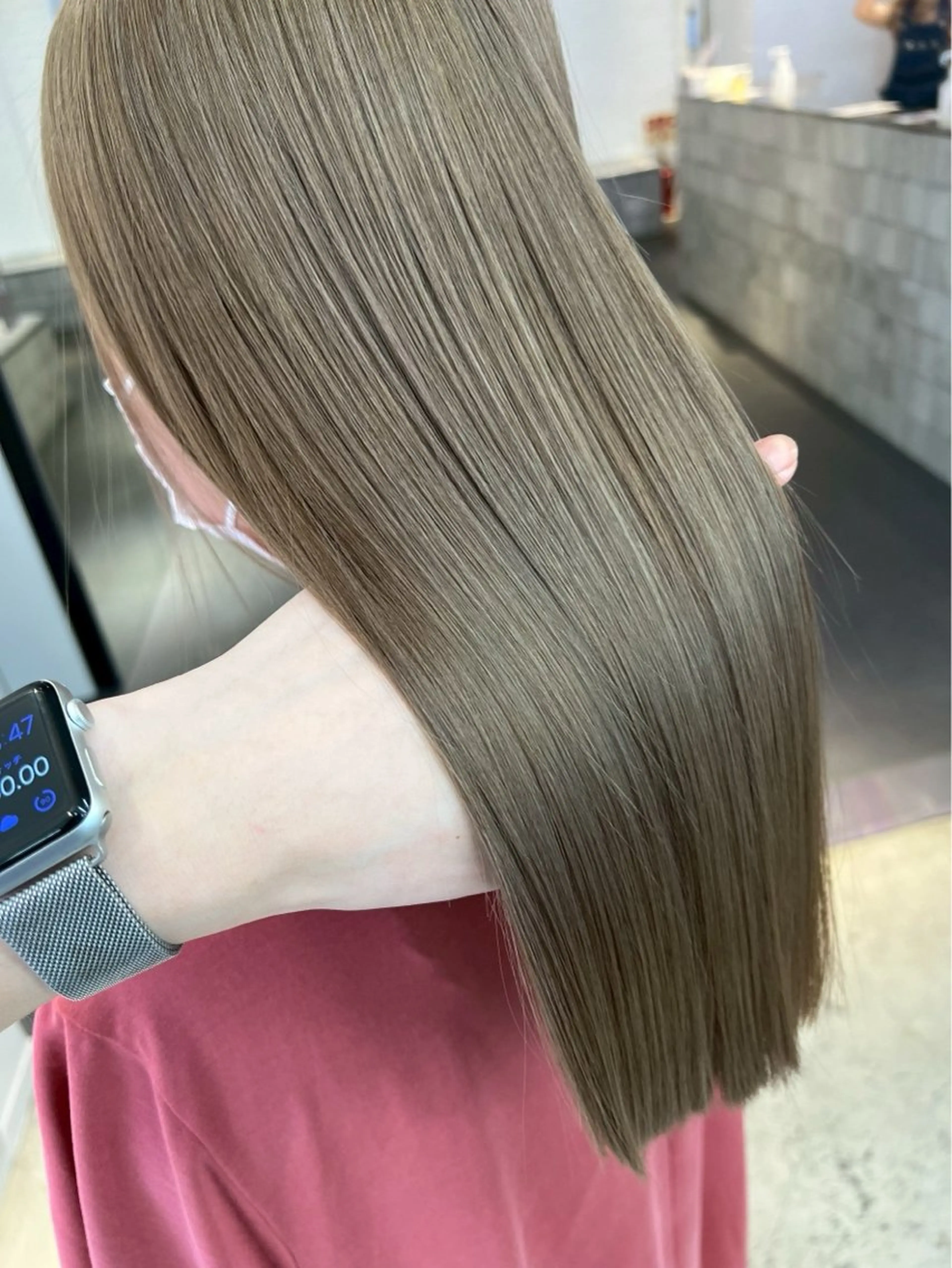 🫒赤みを消したい方限定🫒トーンアップワンカラー➕トリートメントの写真