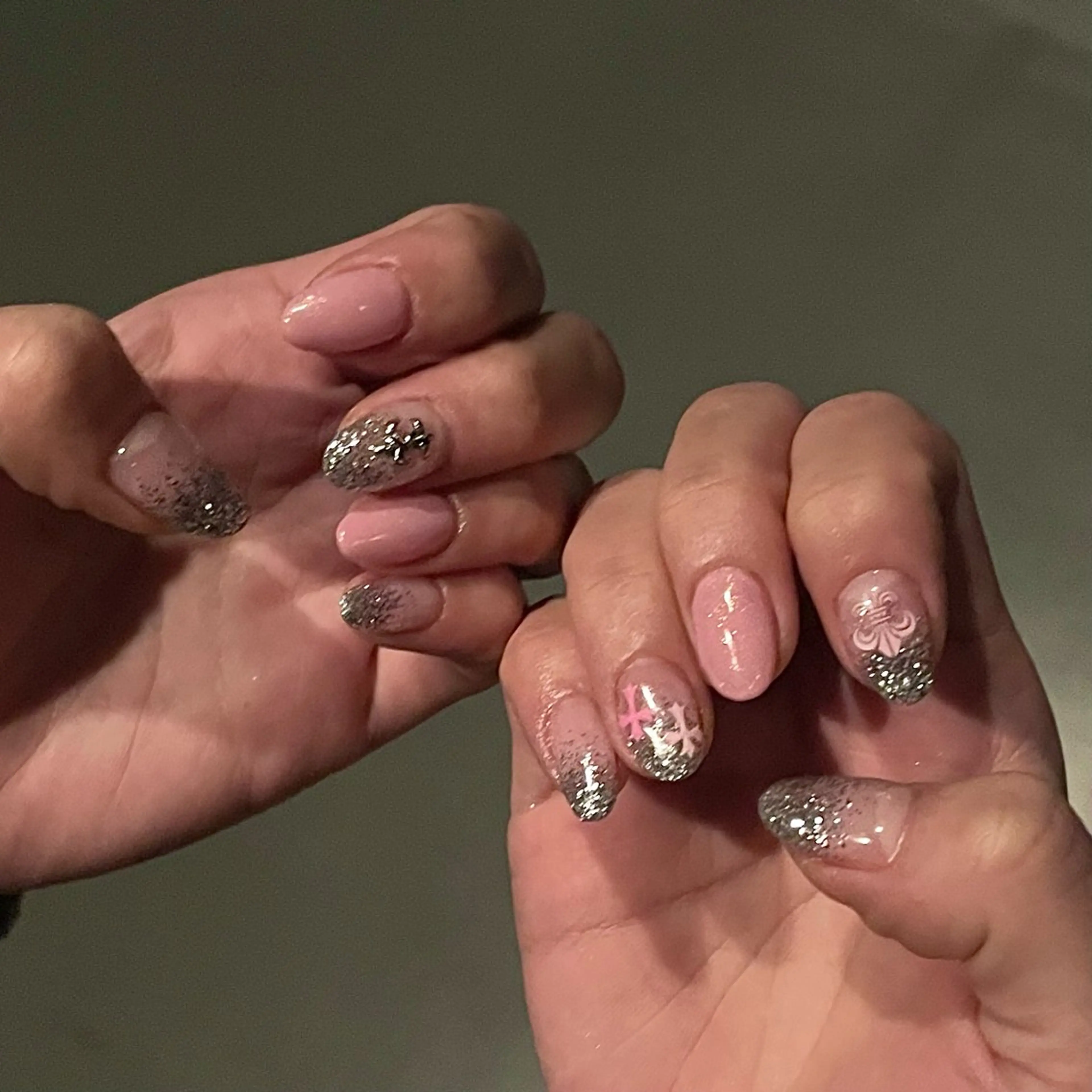 ネイル ラメ(グリッター) ラメグラデーション ワンカラーネイル ハンドネイル IROHA NAIL 三条河原町店所属・IROHA NAIL Kurumi🪽🫧のネイルデザイン
