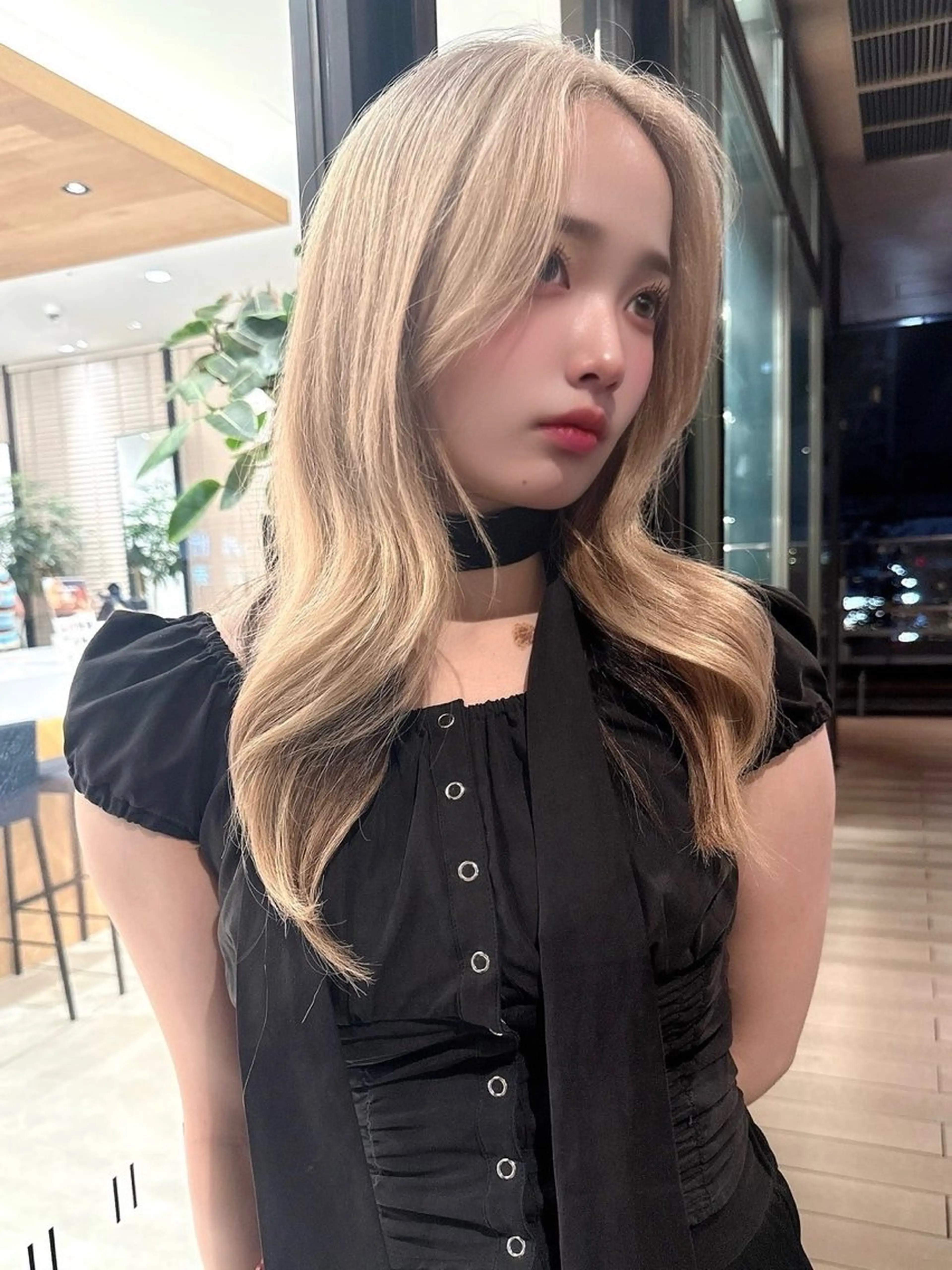 ロング カラー ヘアカラー トリートメント stair:case 💖大類舞衣子💖のヘアスタイル