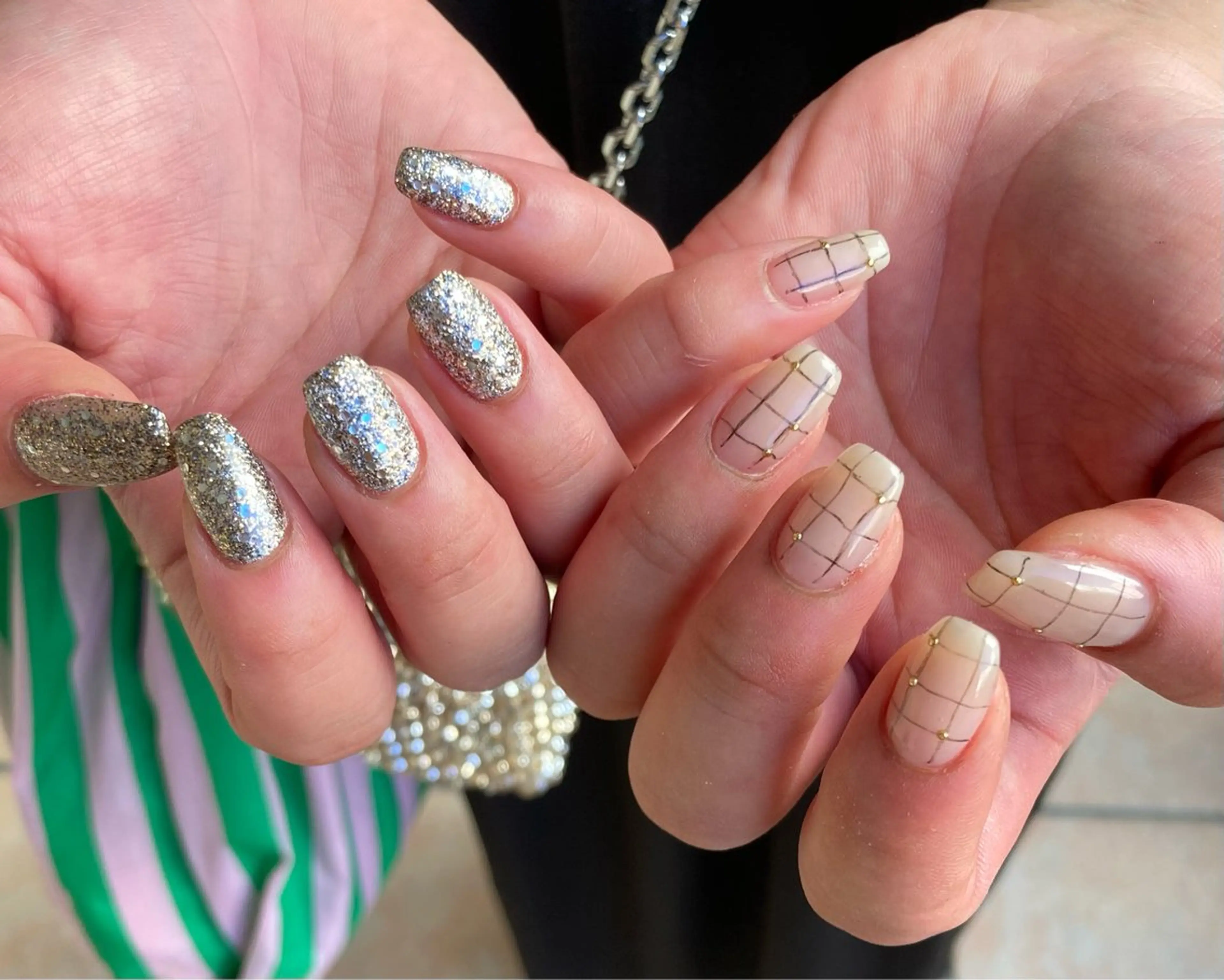 ネイル マグネットネイル ニュアンスネイル nail salon neige所属・ジェムネイル Risa.のネイルデザイン