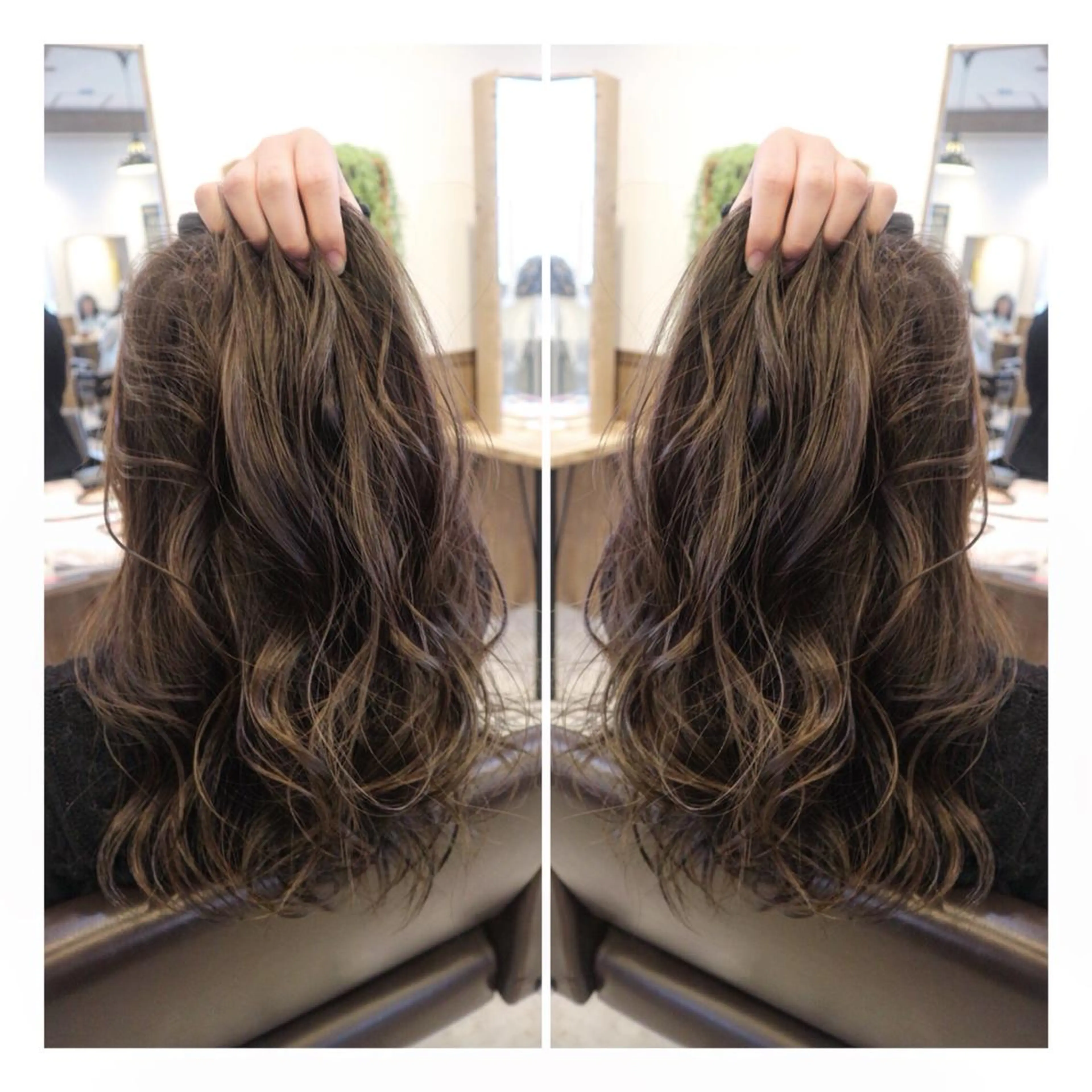 セミロング Aguhair所属・土屋 ゆうこのヘアスタイル