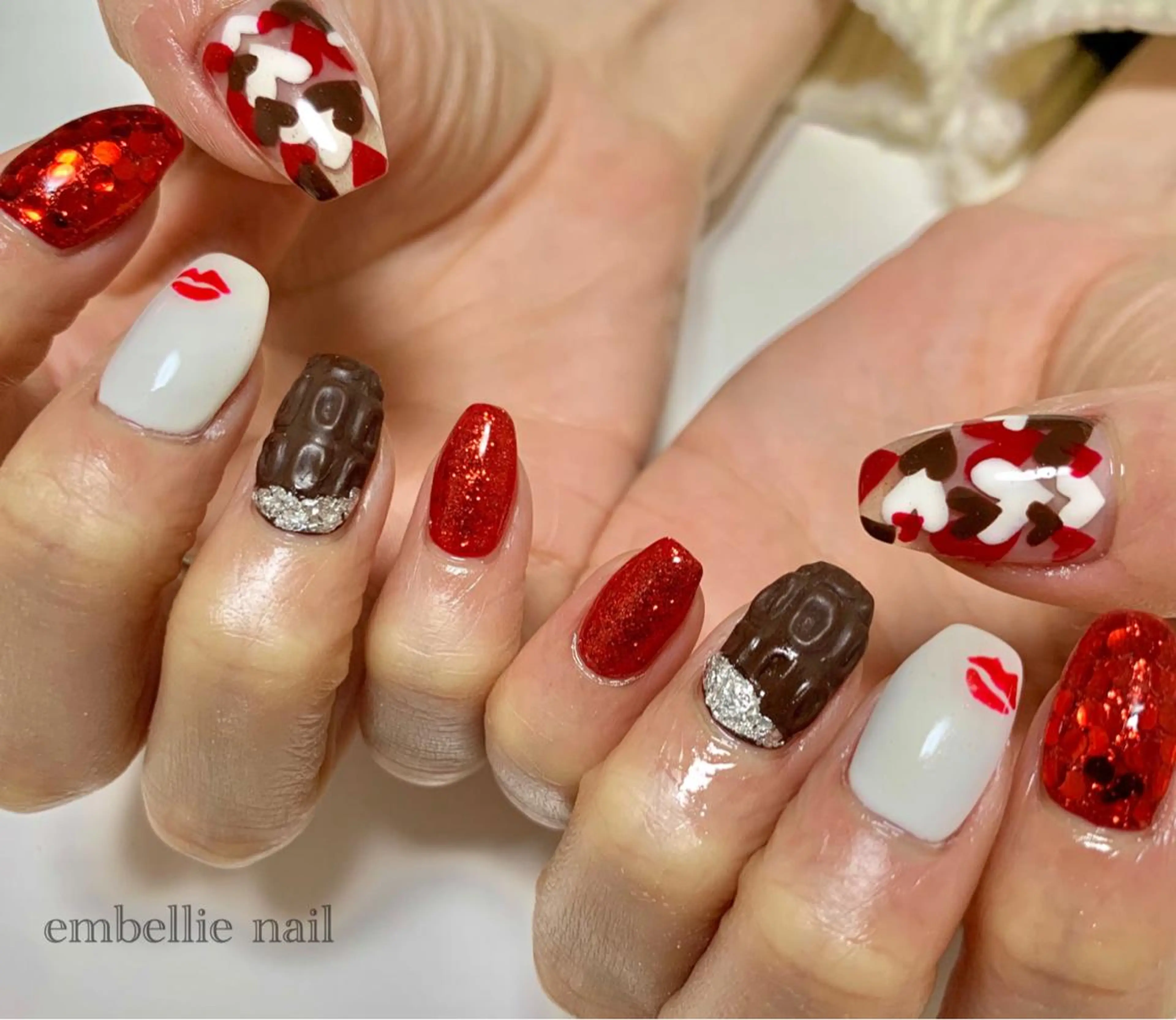 ネイル ハート miyasaka erikoのネイルデザイン