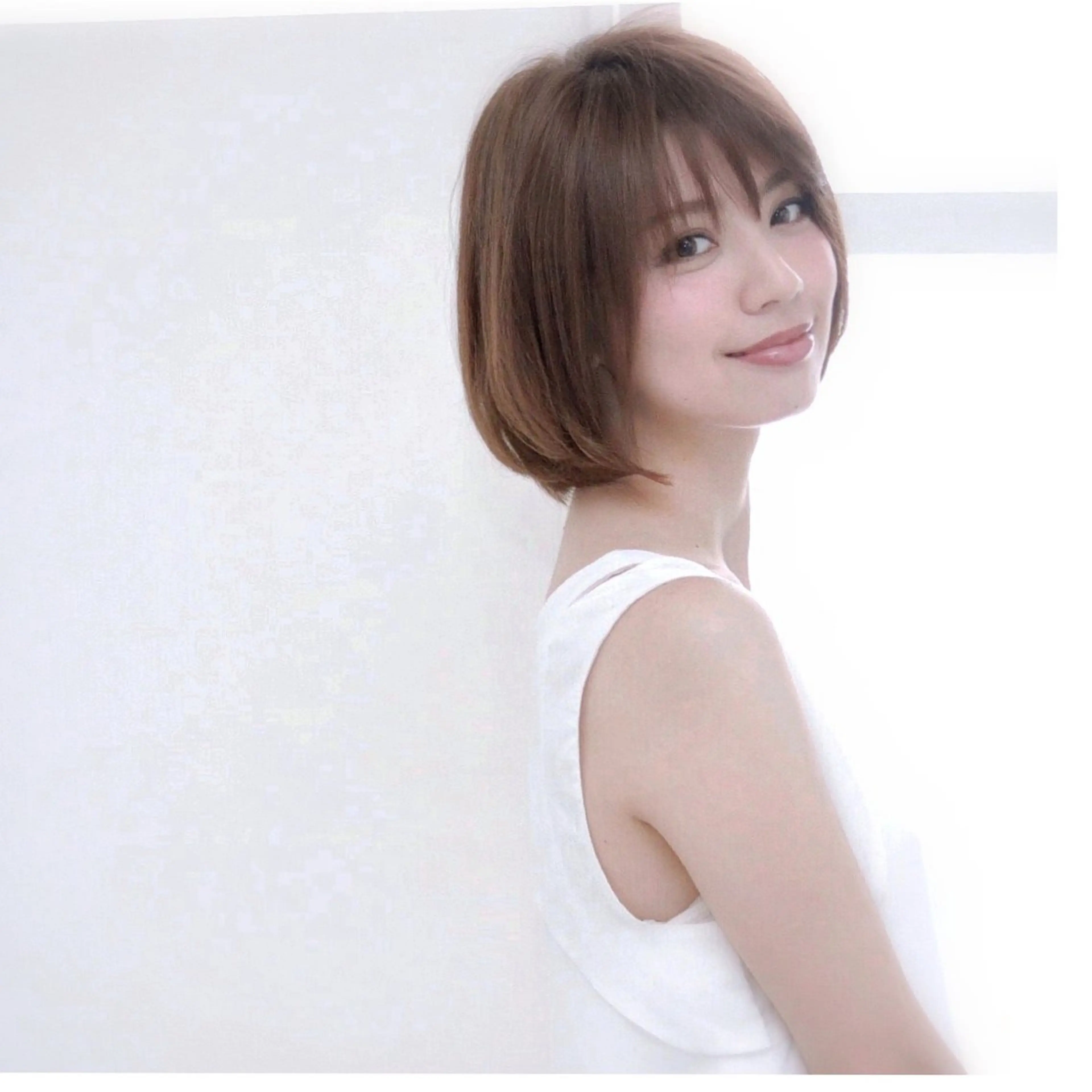 ミディアム カット トリートメント ヘッドスパ Mirror'所属・韓国ヘア/ショート 押本恵一のヘアスタイル