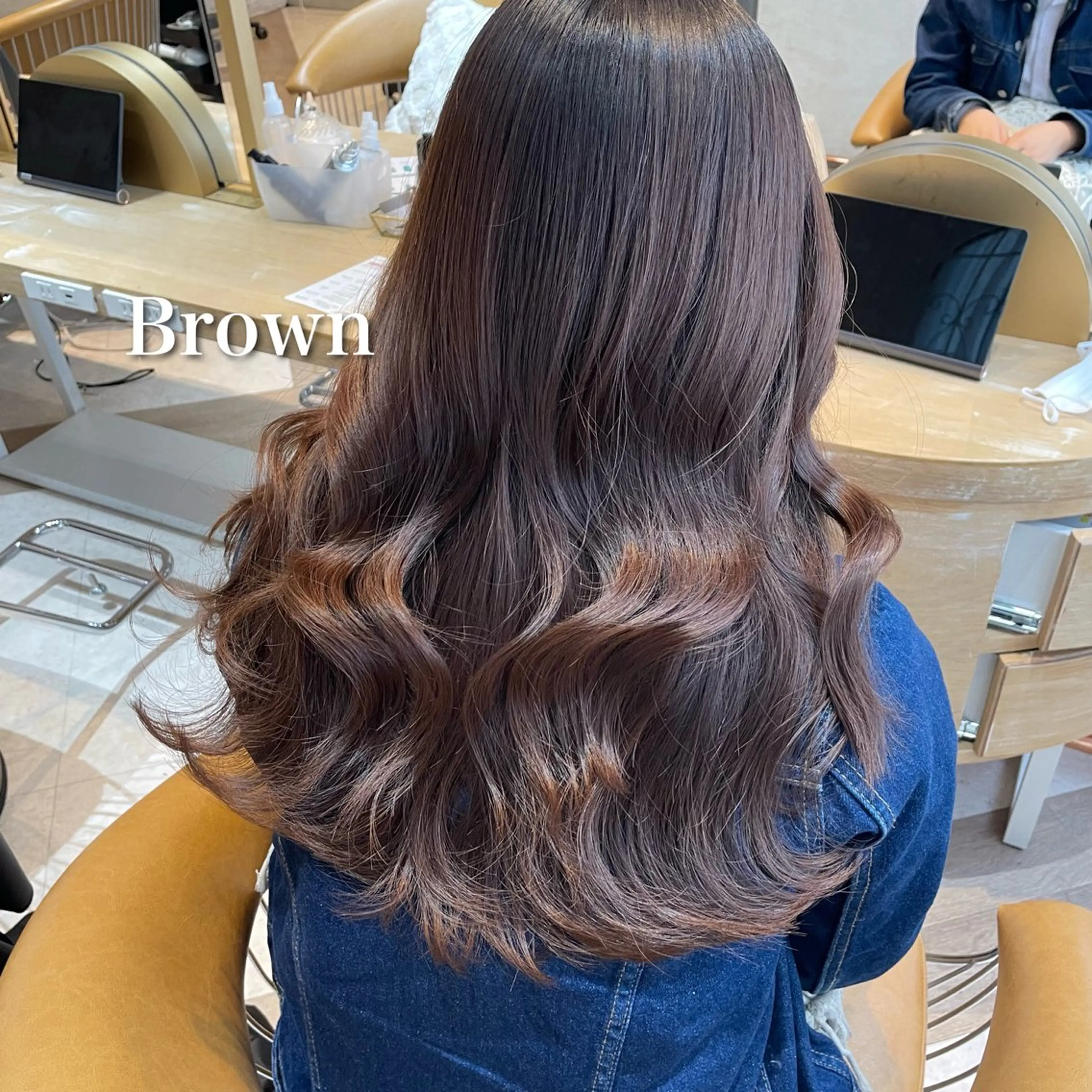 ロング ヘアカラー Lond Alexia所属・sakura/韓国 ガーリー/ワンホンのヘアスタイル