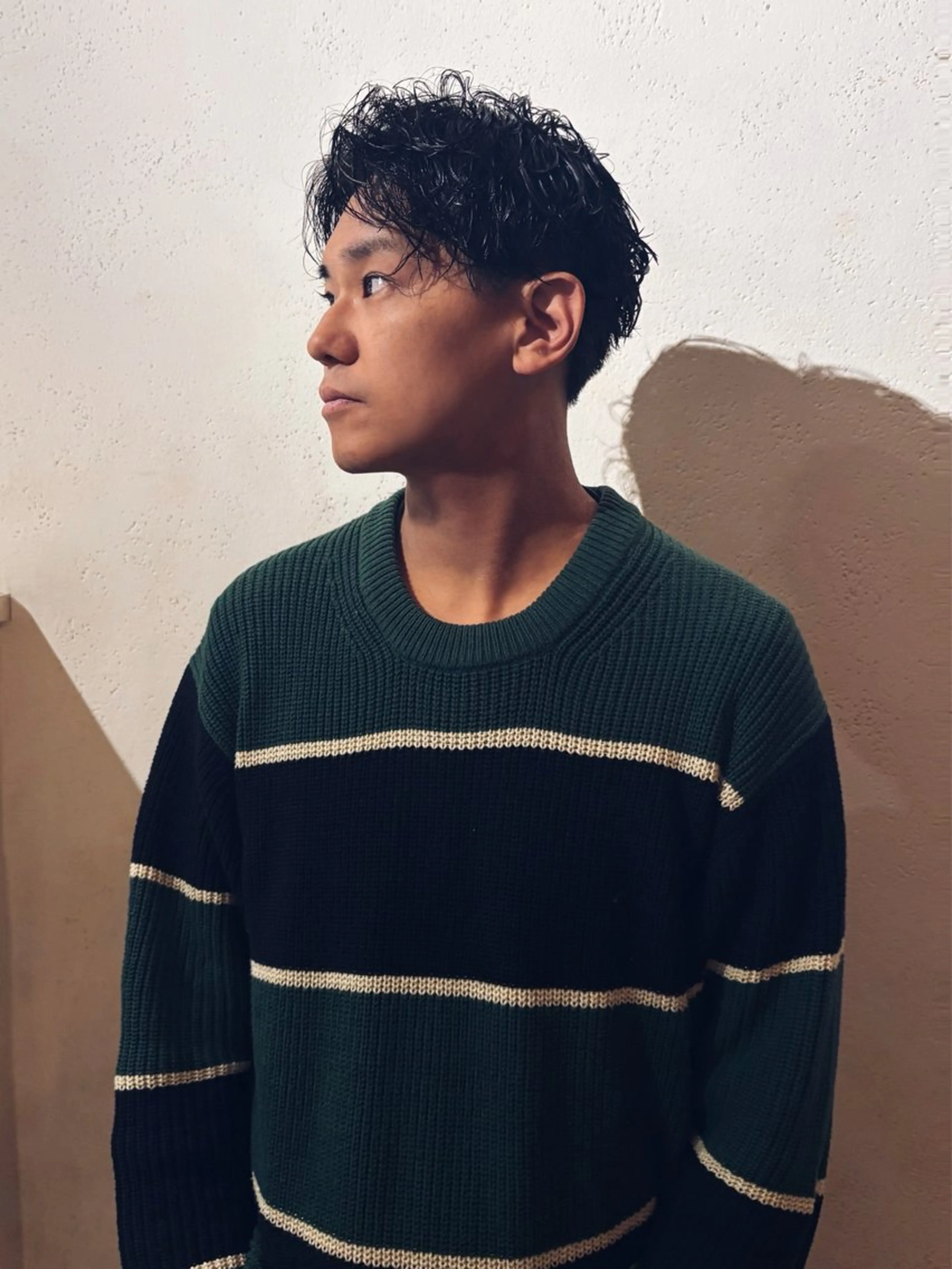 ショート パーマ メンズ メンズパーマ カット パーマ ARCHE南堀江所属・ARCHE南堀江 MENS専用のヘアスタイル