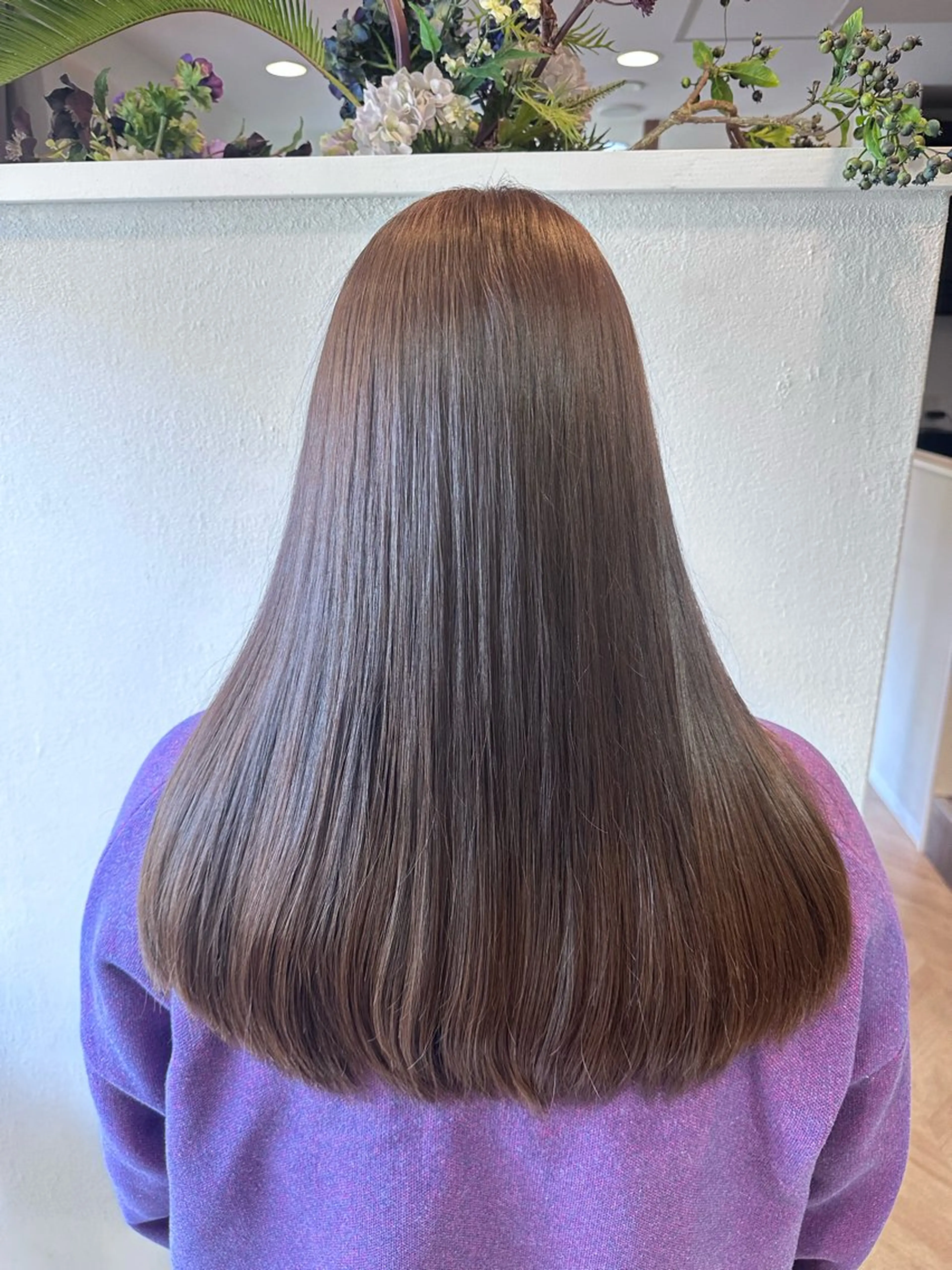 セミロング ALLICIANT塚口店所属・髪質・頭皮改善専門 stylstつかさのヘアスタイル