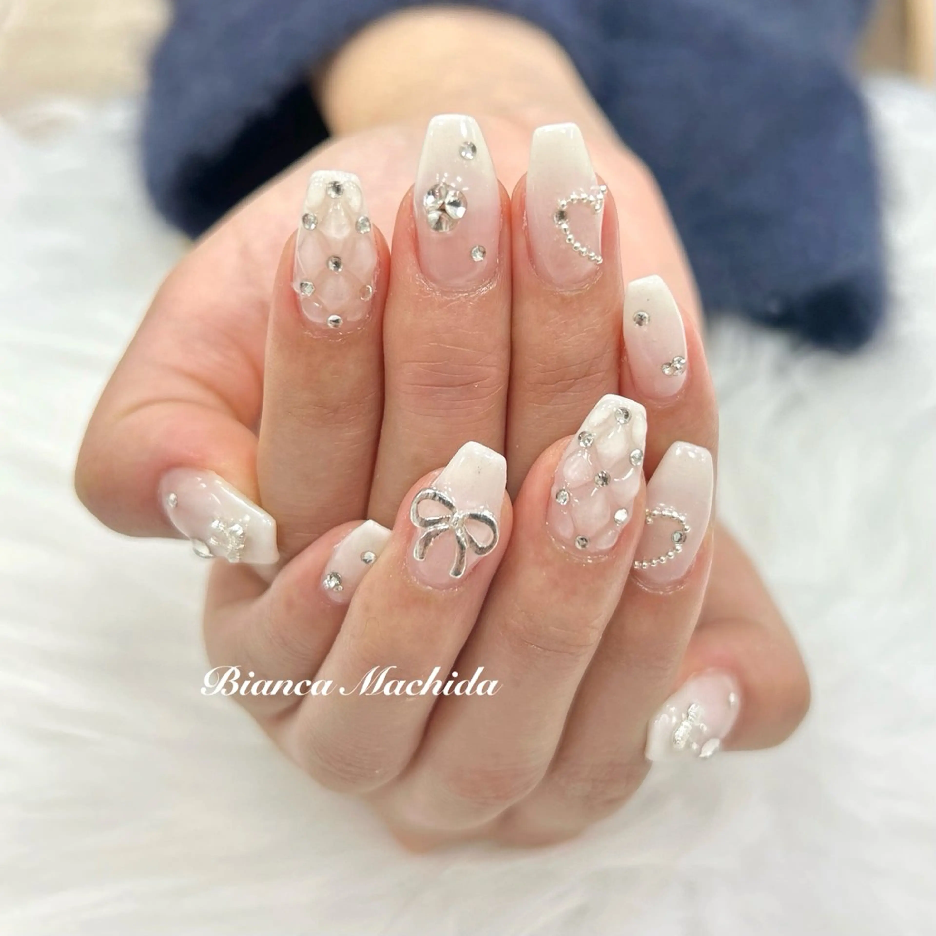 ネイル ハンドネイル ハンドケア Bianca 🪽 Nakajimaのネイルデザイン