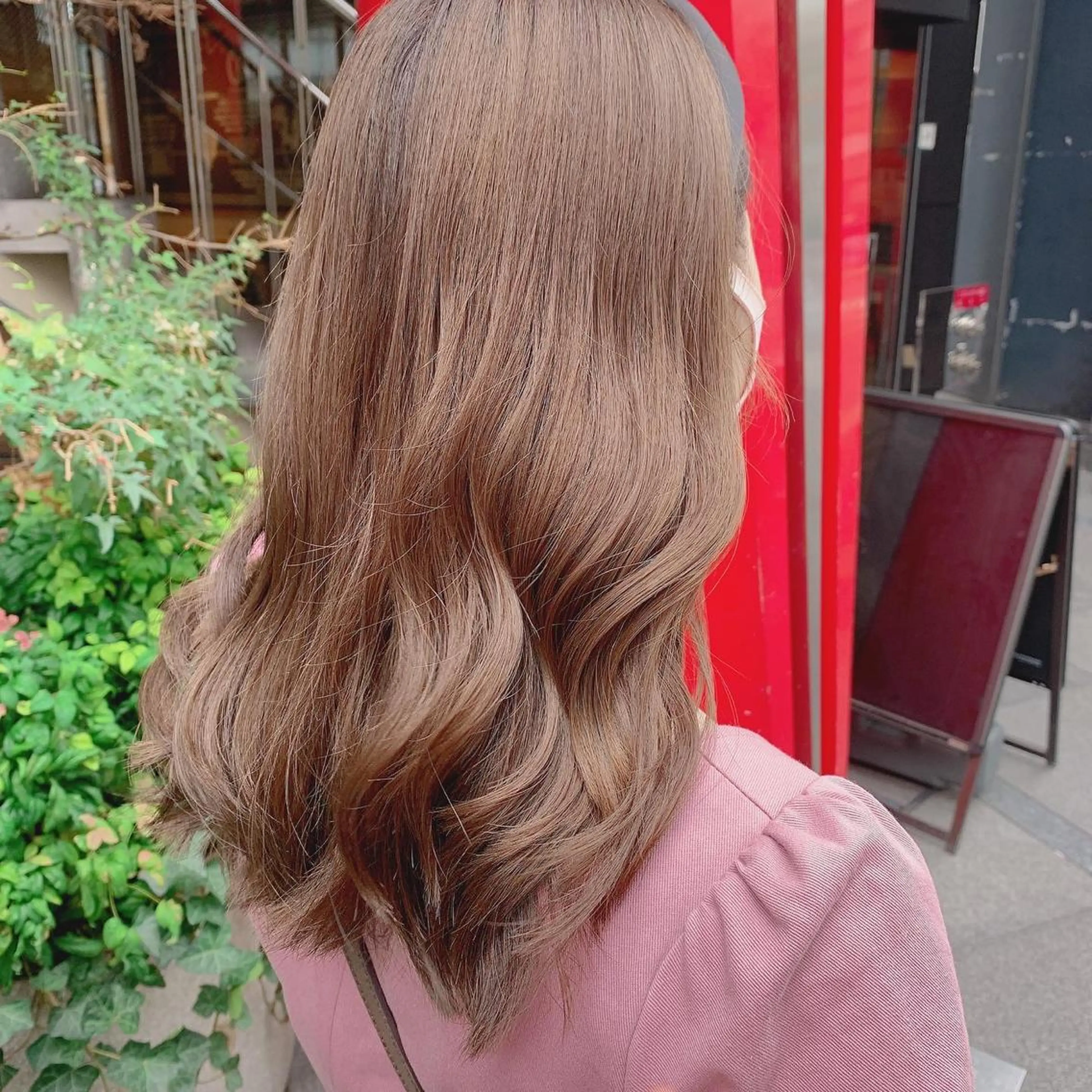 カラー 原田 大希のヘアスタイル