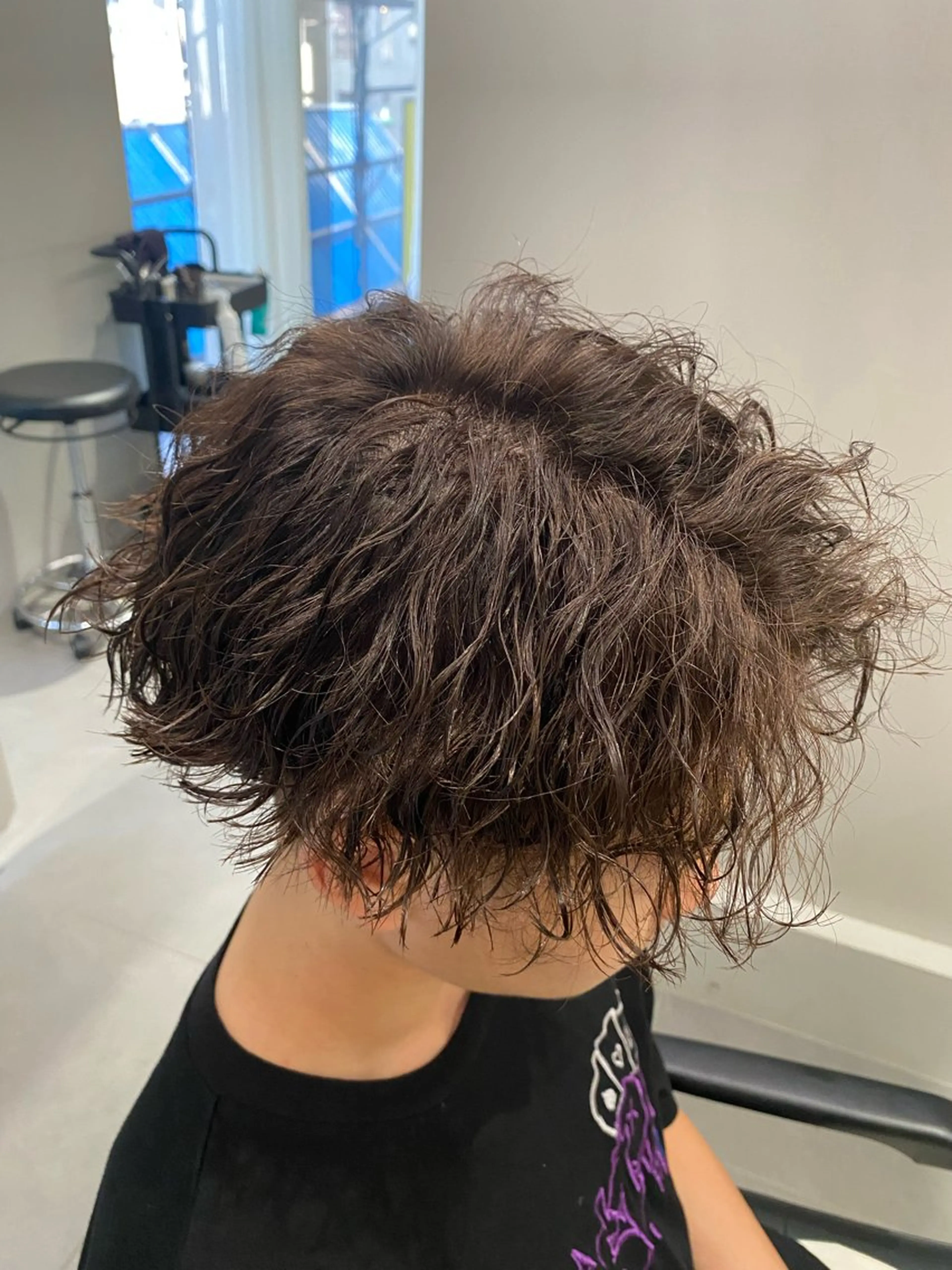 パーマ メンズ カット ヘアカラー パーマ ヘアセット 立川メンズパーマ職人 小泉文人のヘアスタイル