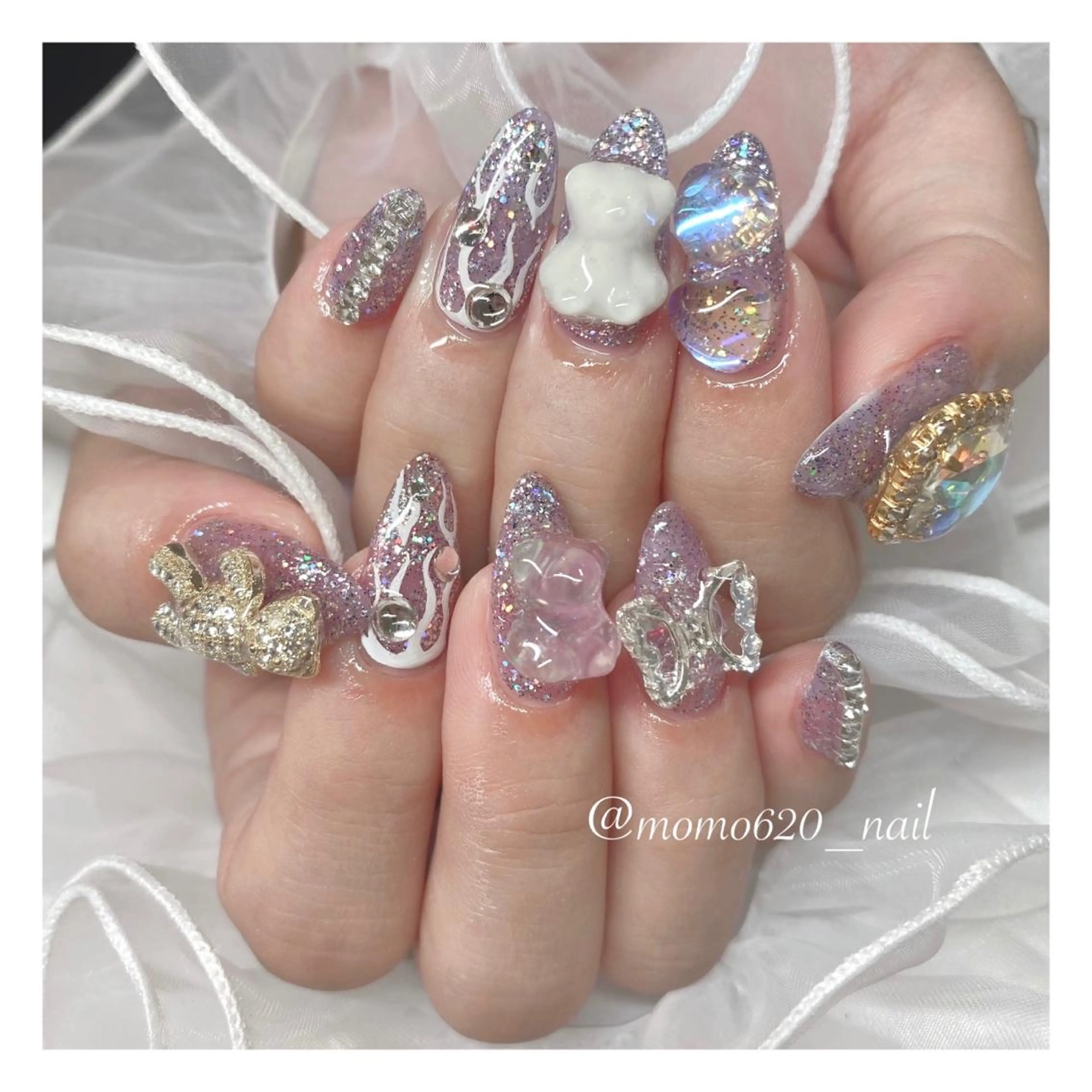ネイル nailsalon moca 堀江店所属・moca堀江店 momokaのネイルデザイン