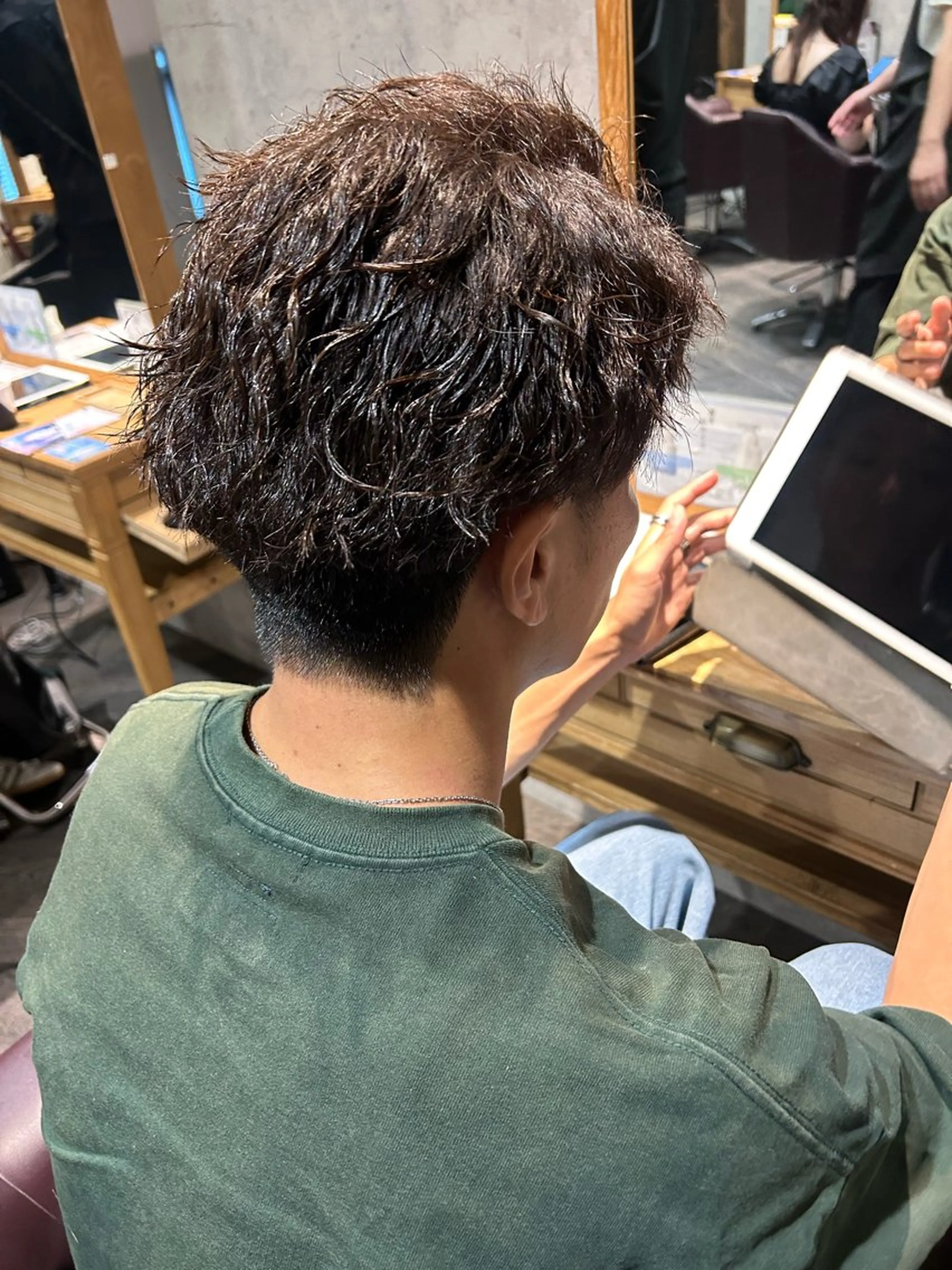 ショート パーマ ツイストパーマ カット パーマ トリートメント ヘッドスパ パーソナルカラー 診断🍀マリンのヘアスタイル