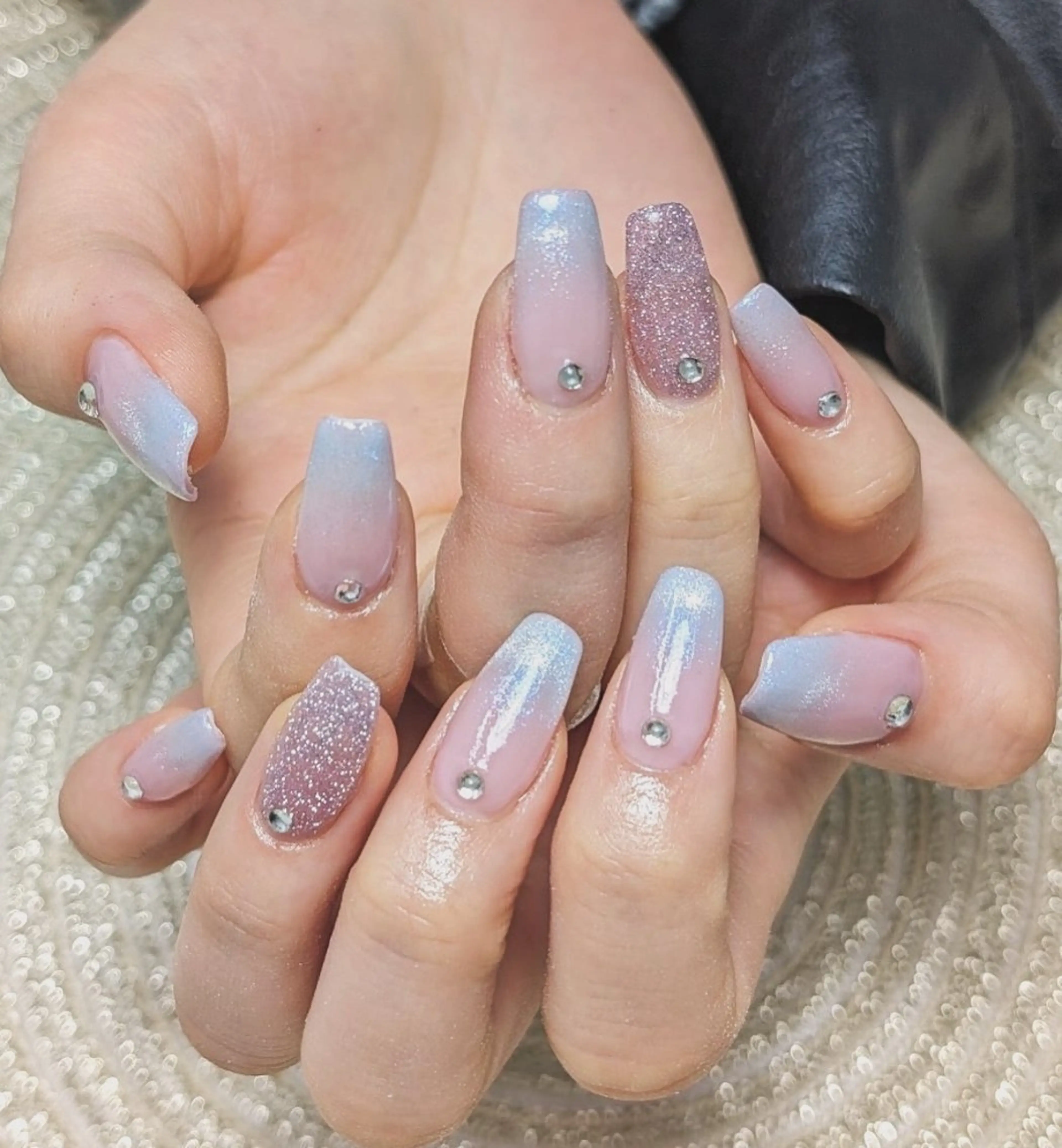 ネイル フラッシュネイル マグネットネイル MOA NAIL所属・moa nailのネイルデザイン