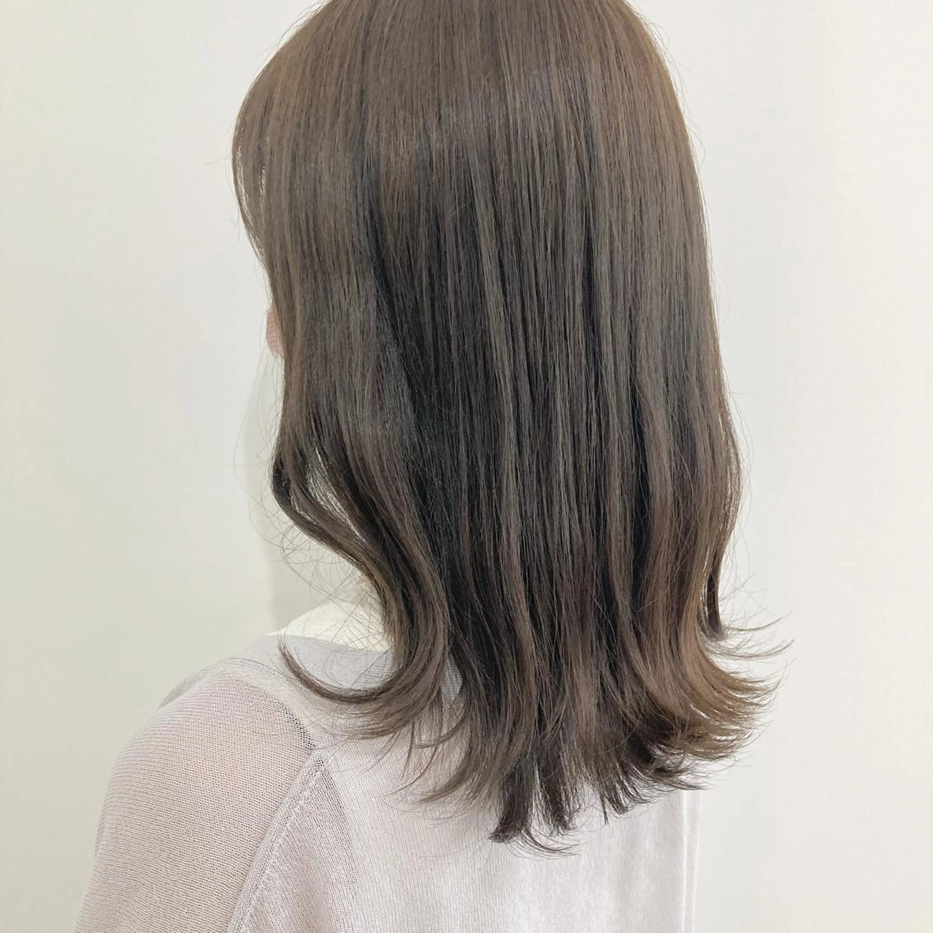 ミディアム カラー お洒落パーマ/ 艶カラー/michiのヘアスタイル