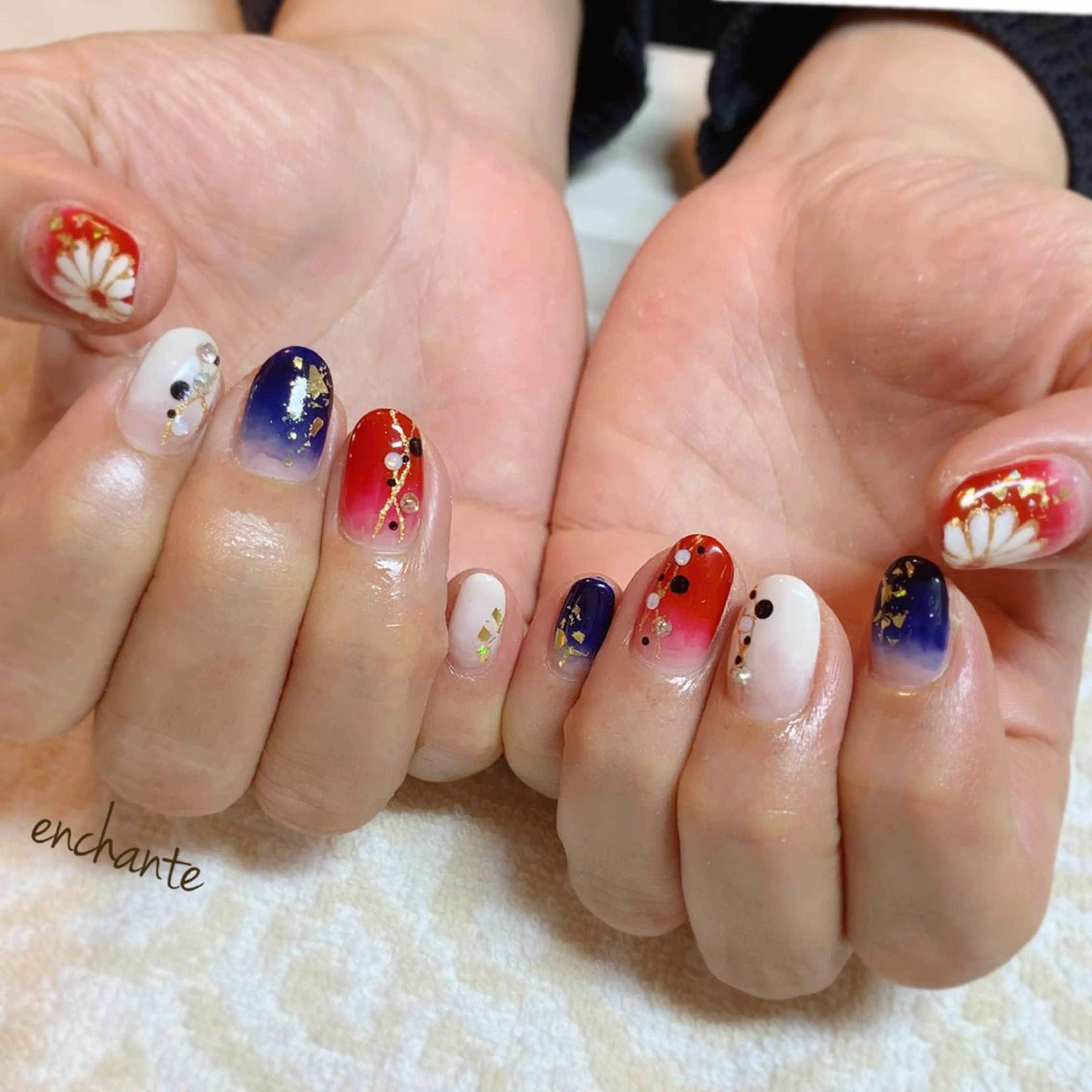 ネイル アンシャンテ所属・enchante 自由が丘のネイルデザイン