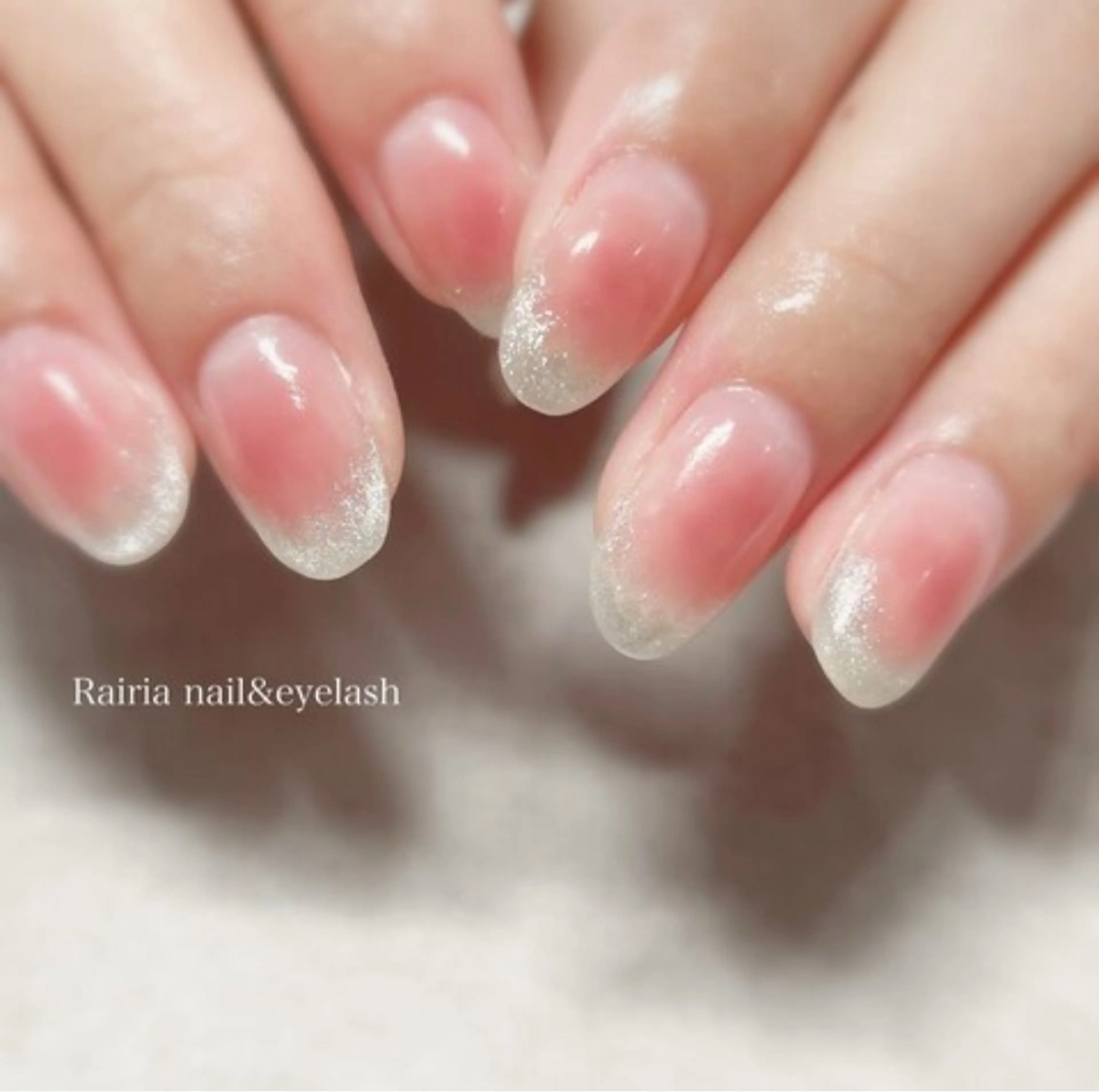🩵ミニモSALE🩵--ハンド--チーク×マグネットフレンチ💎の写真