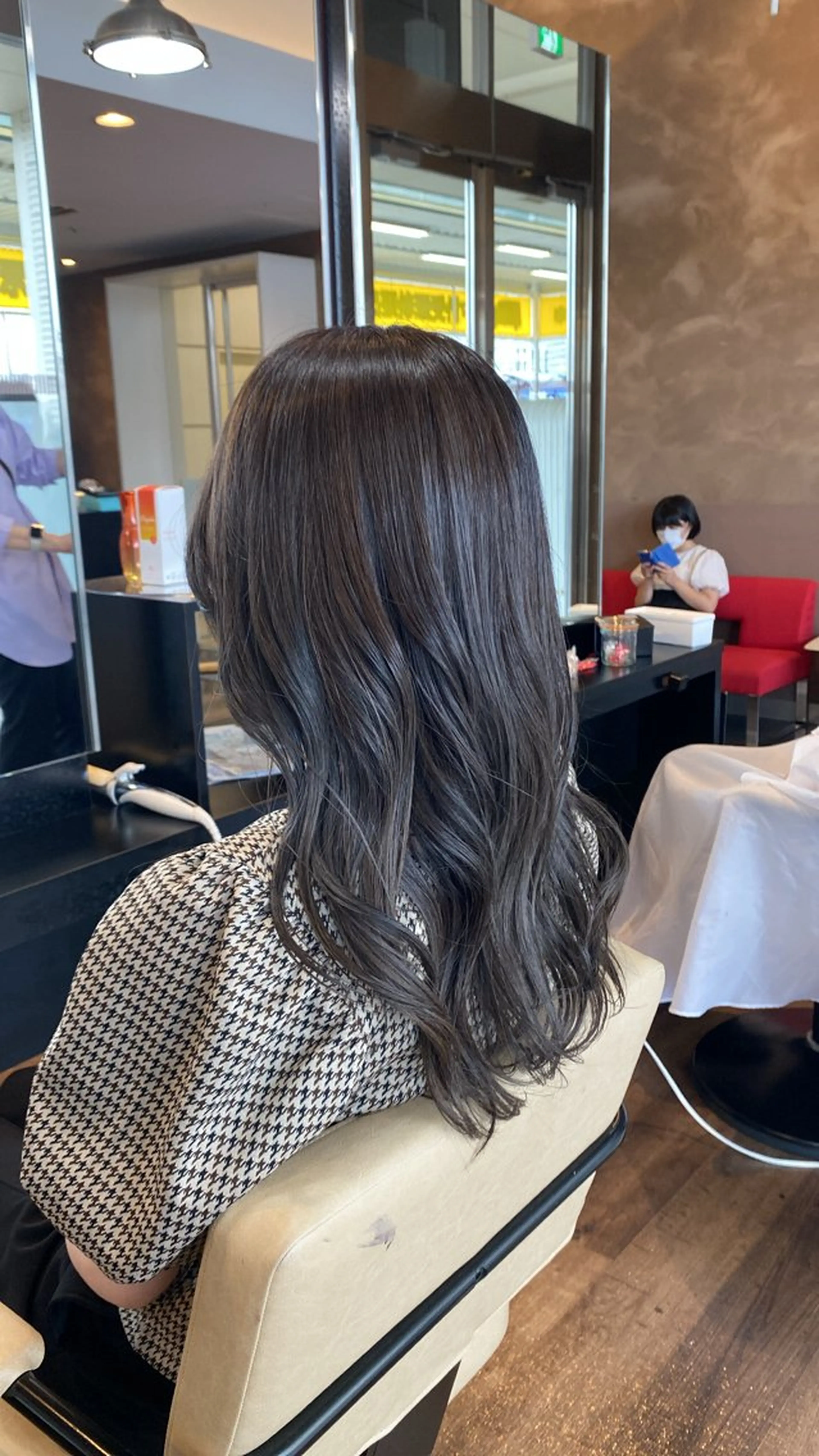 ロング カラー グレージュ カット ヘアカラー トリートメント STYLE エキシティ店所属・【似合わせパーマ】 STYLE 杉原　魁のヘアスタイル