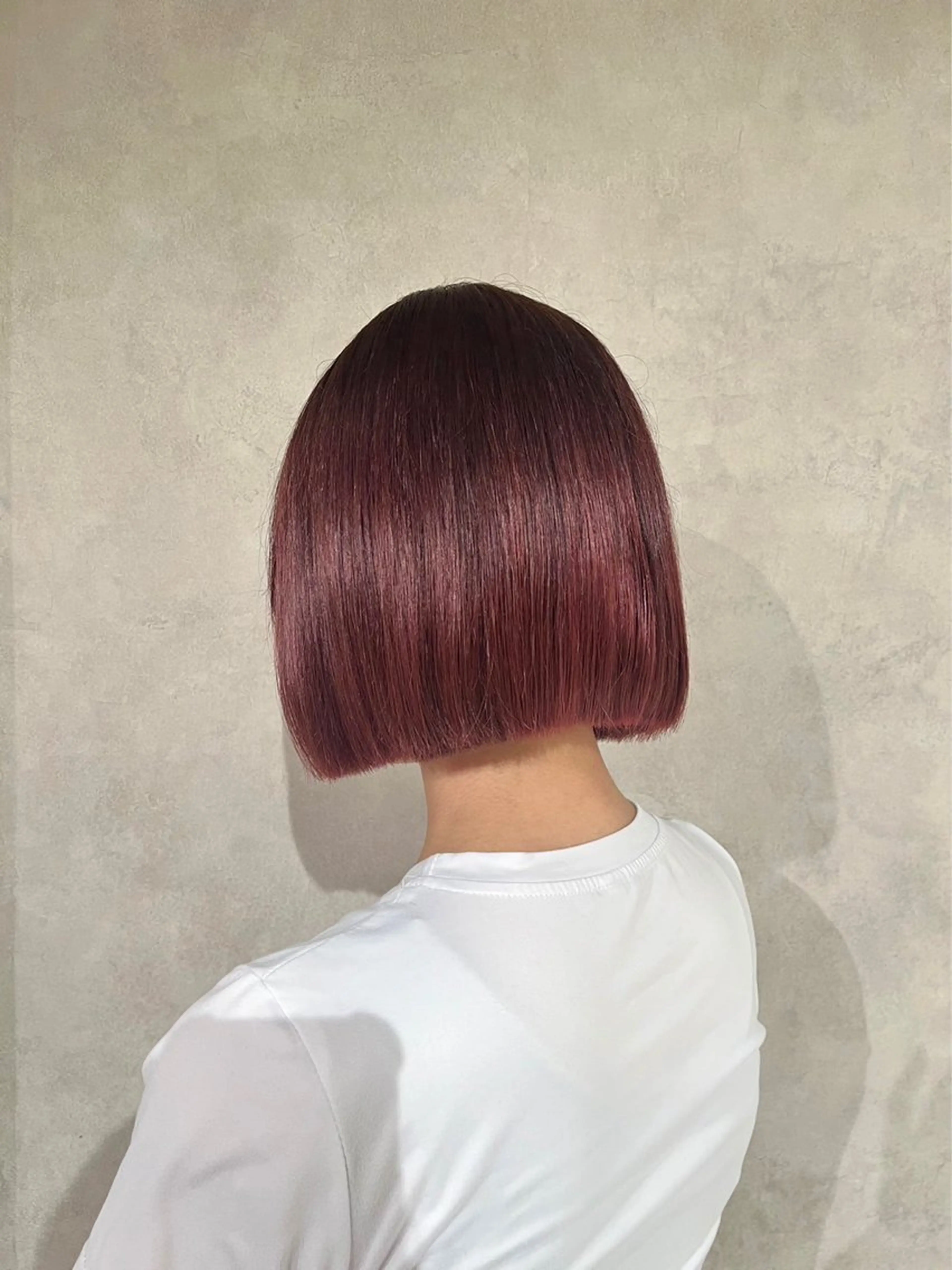 ショート カラー ヘアアレンジ カット ヘアカラー izumi/ ボブ/パーマのヘアスタイル