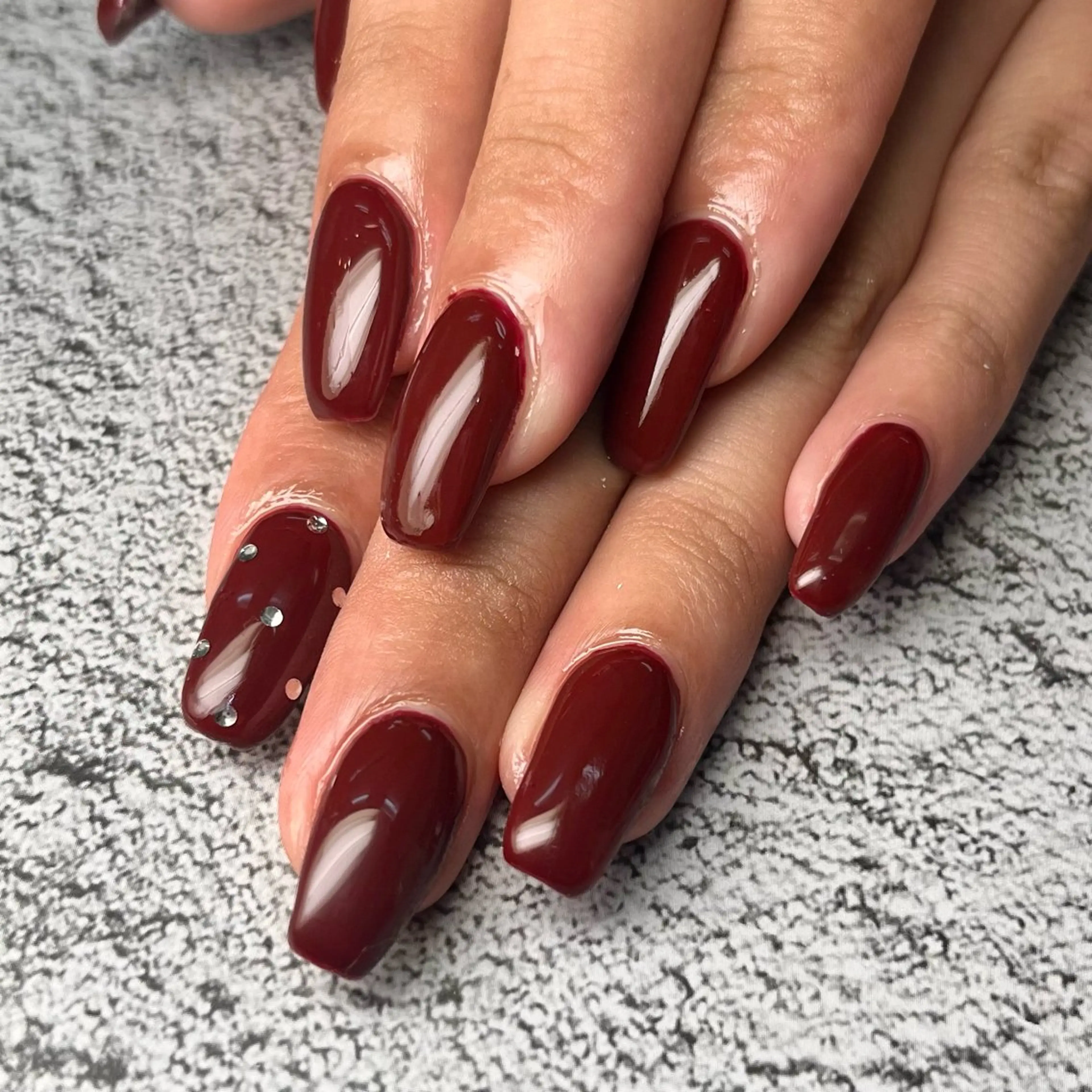 ネイル ハンドネイル Queen nail 北堀江 ASUKAのネイルデザイン