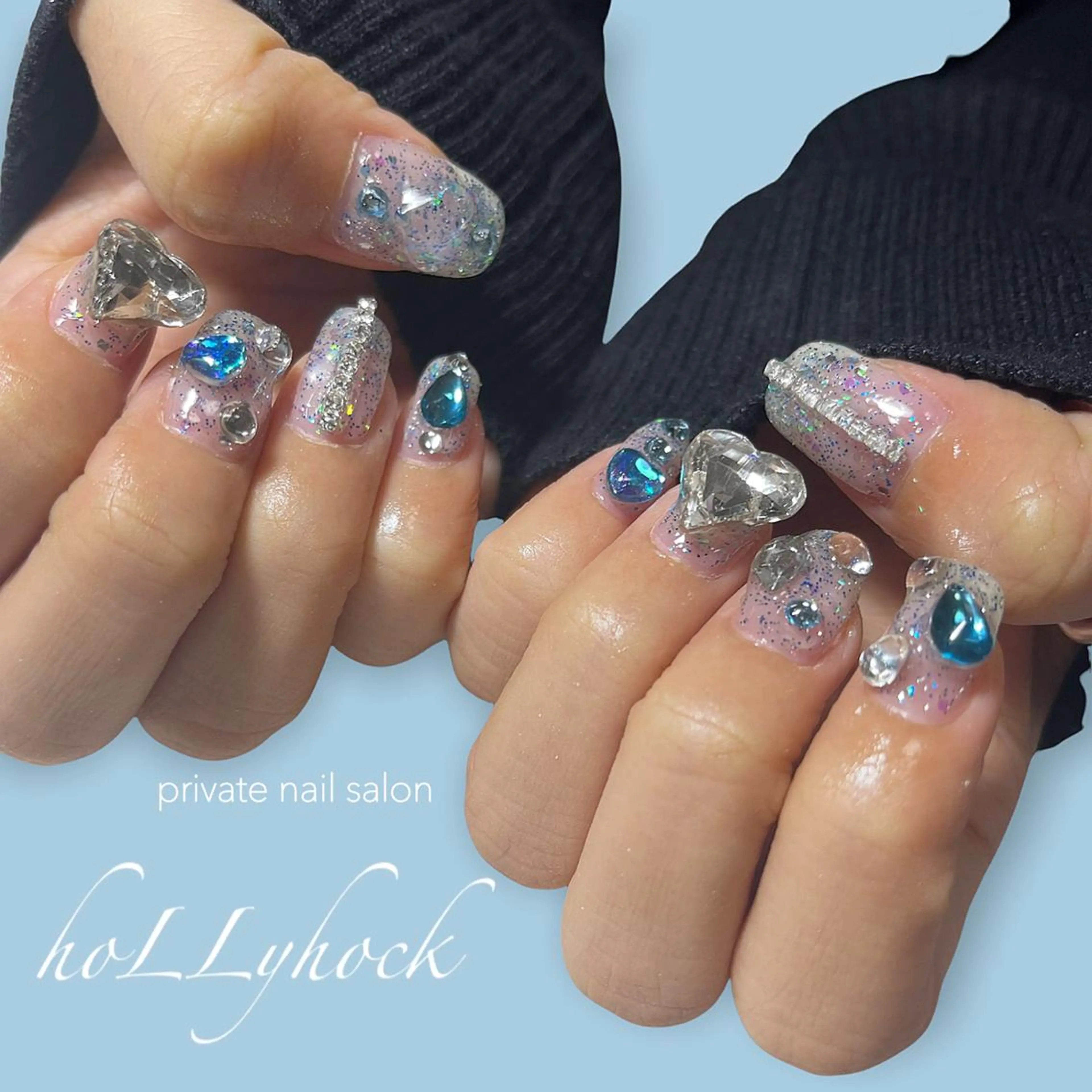 ネイル ハンドネイル nail salon hoLLyhockのネイルデザイン