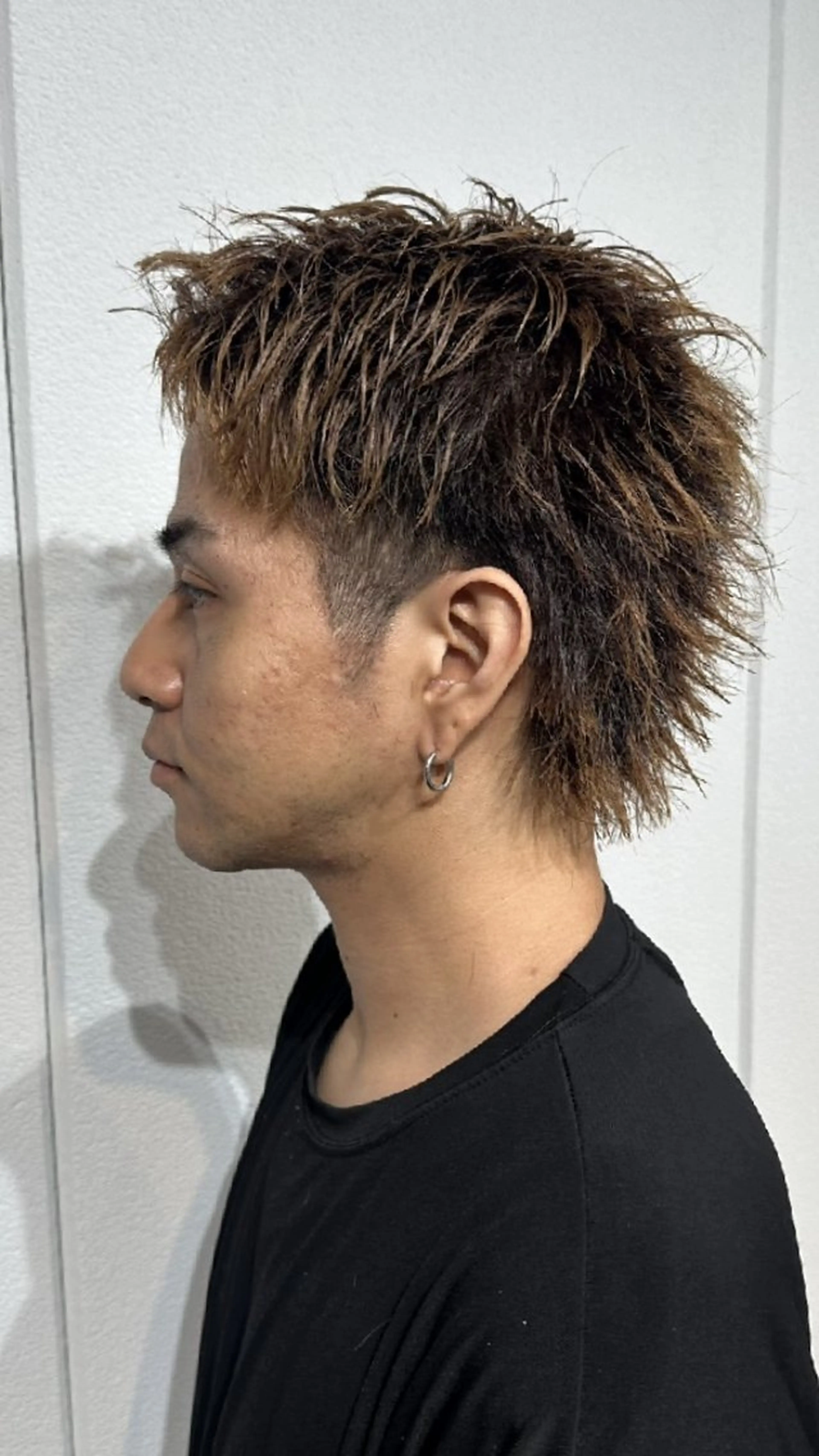 カラー メンズ ショート 大江 聖のヘアスタイル