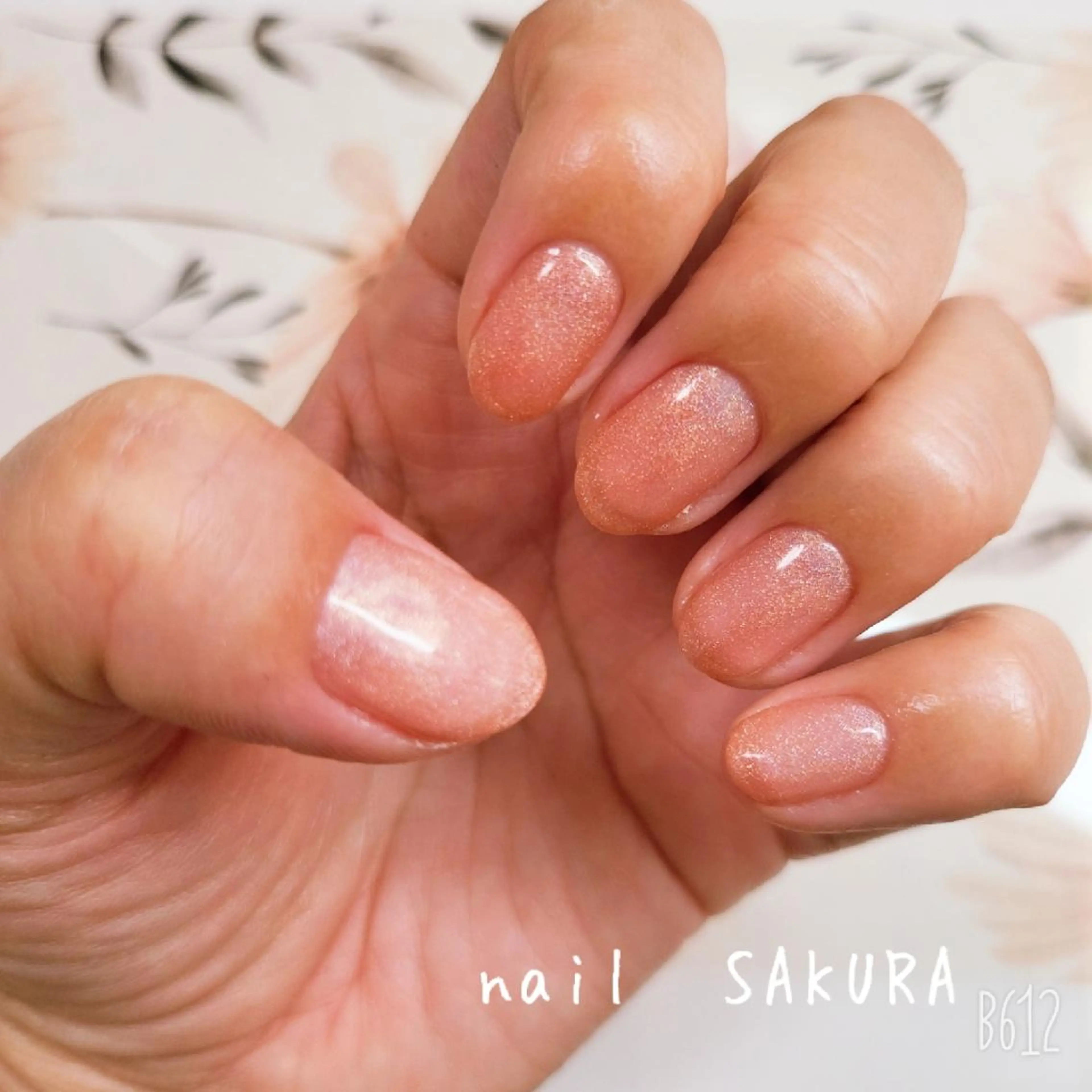 ネイル ワンカラーネイル nailSAKURA 🌸爪の美容室のネイルデザイン