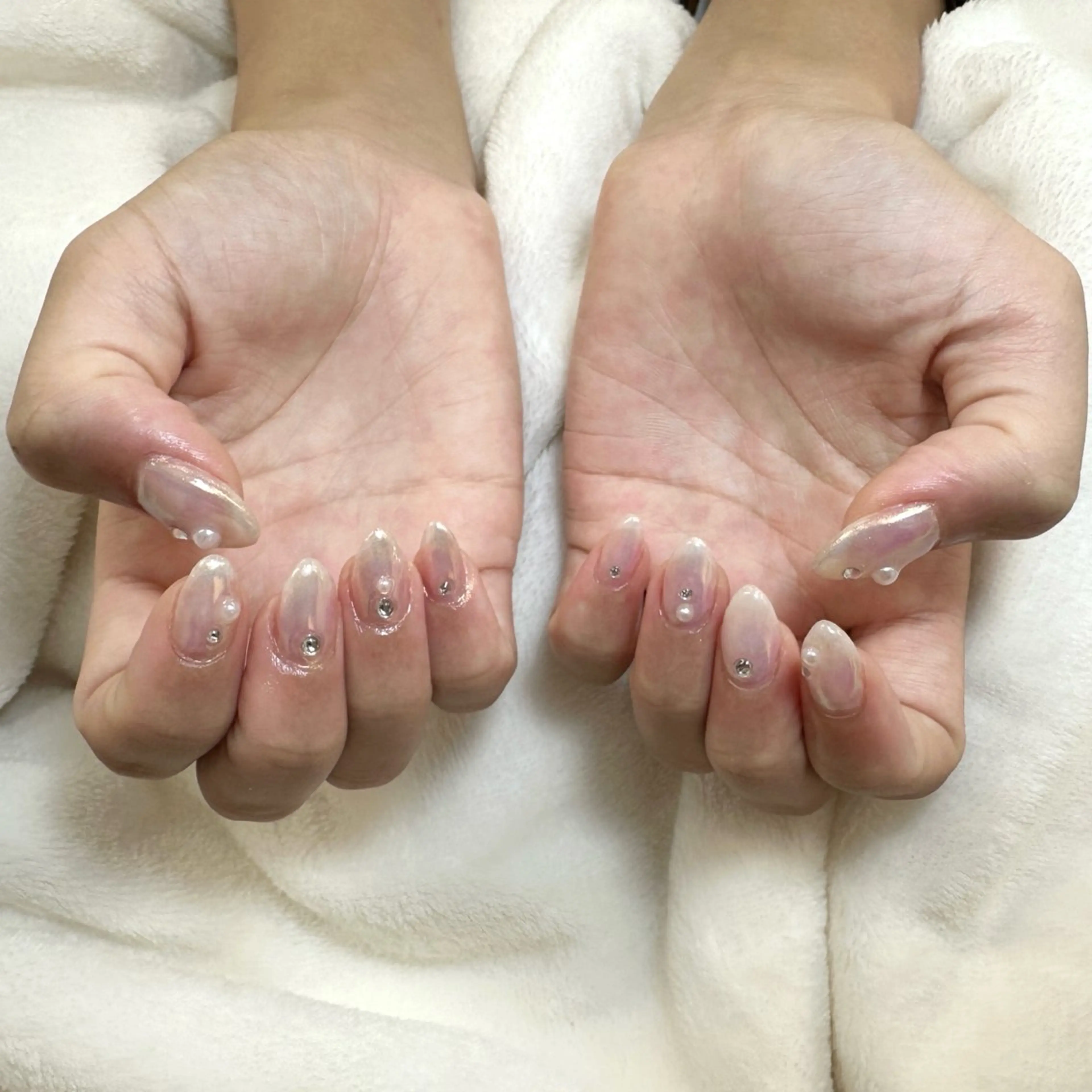 オフ無【オーロラorミラーorフレンチ】の写真