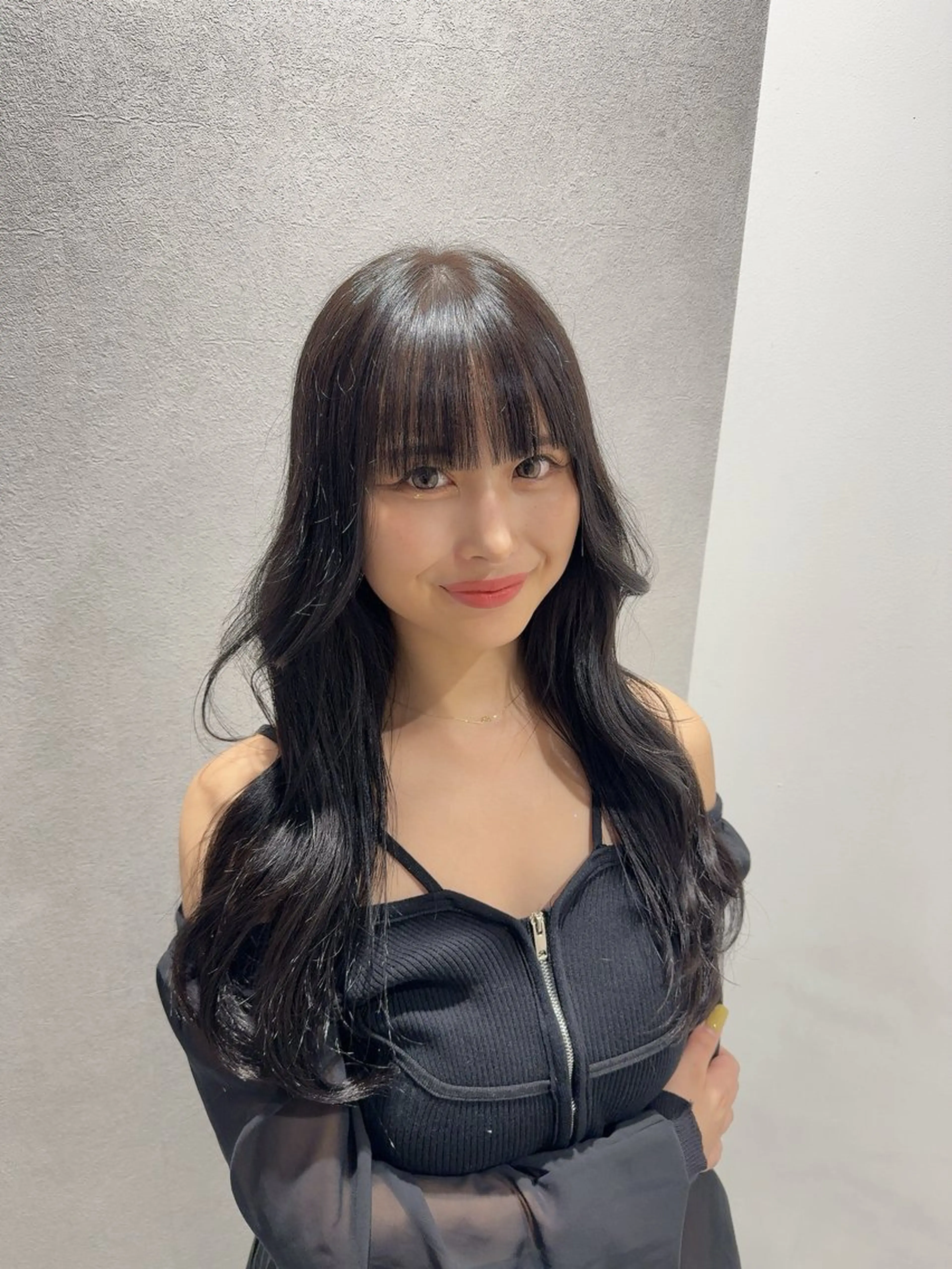 ロング 河野 蓮のヘアスタイル