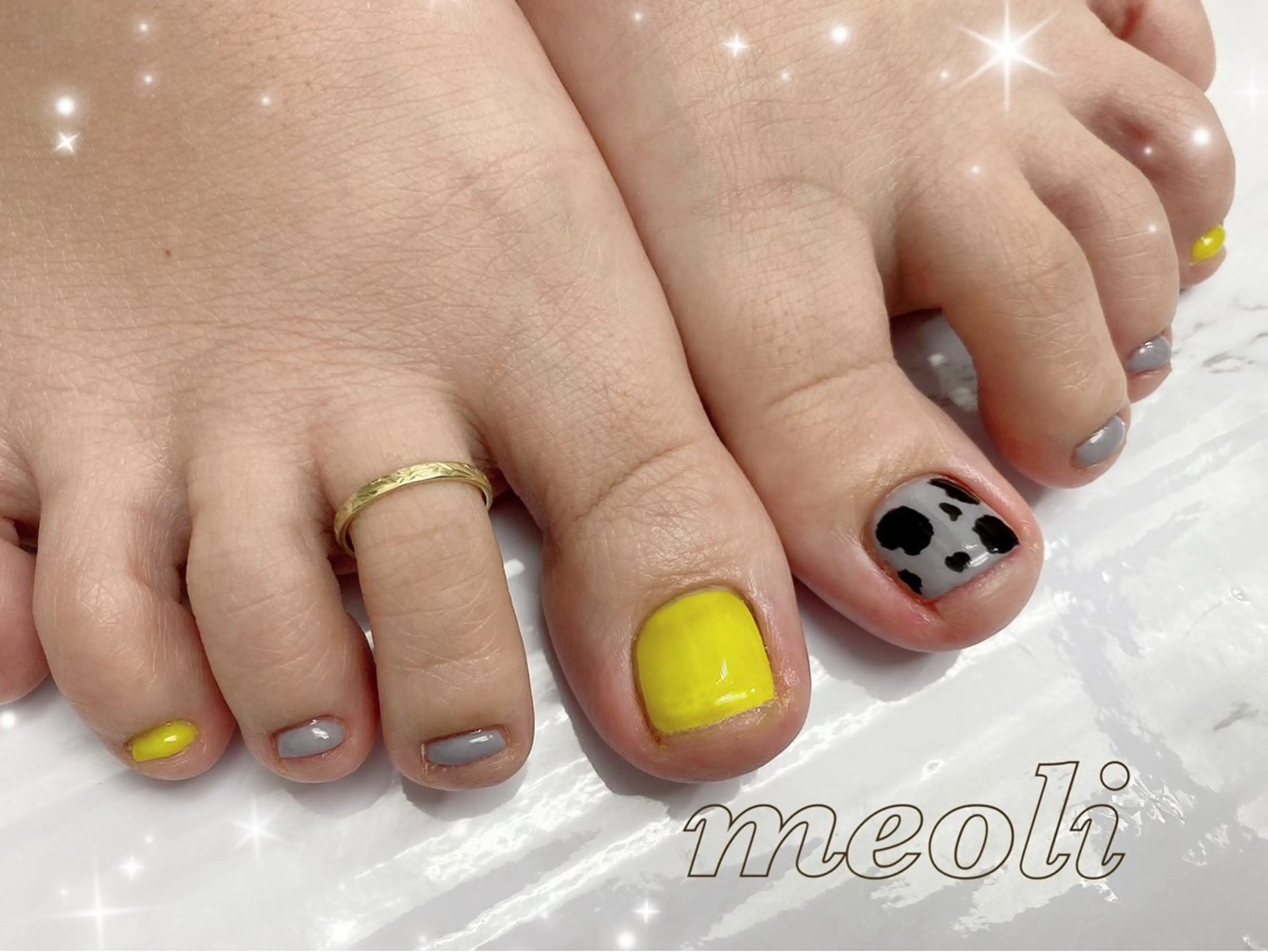 ネイル フットネイル nail salon meoli メグのネイルデザイン