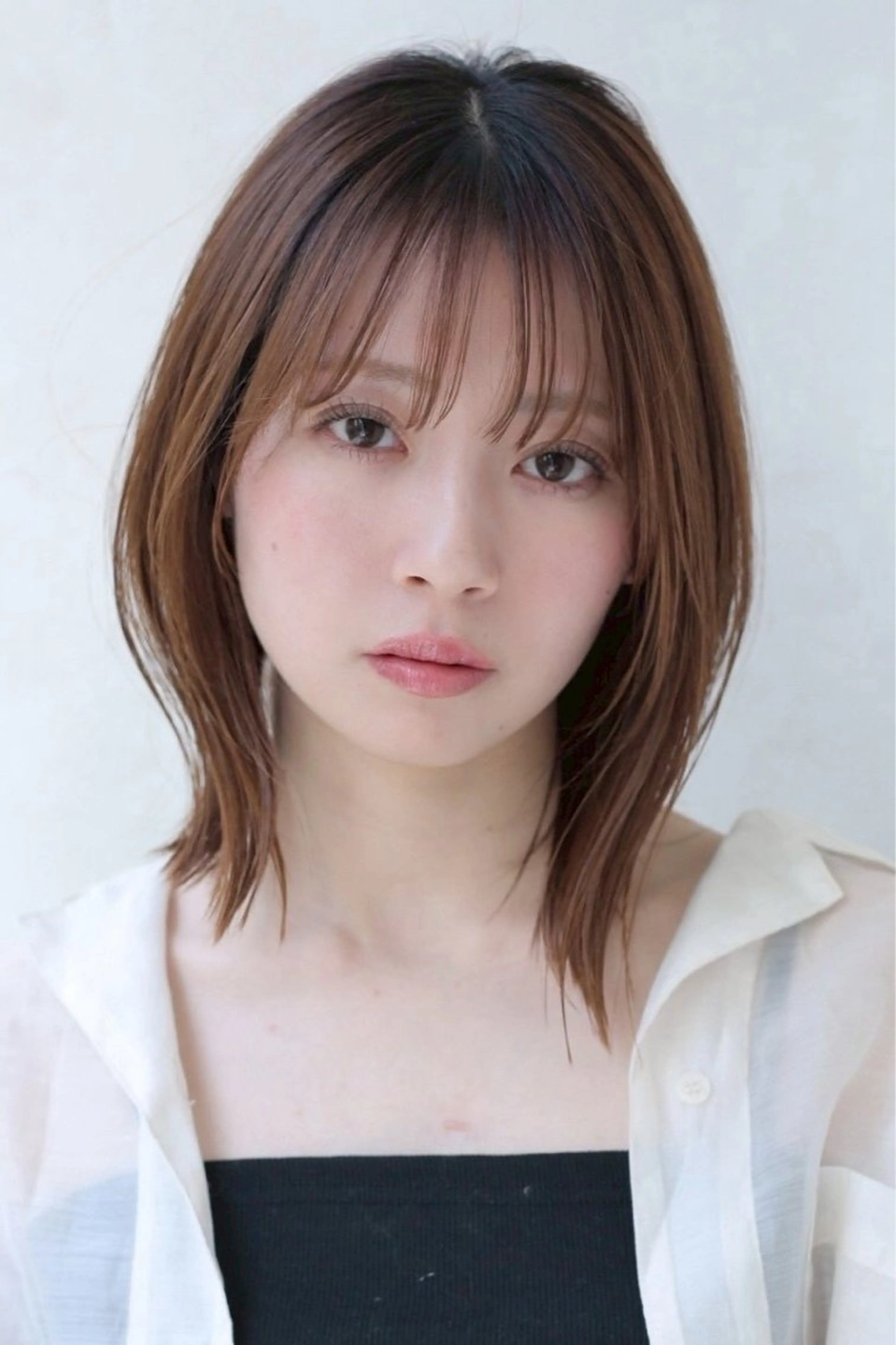 ミディアム Inity shojiのヘアスタイル