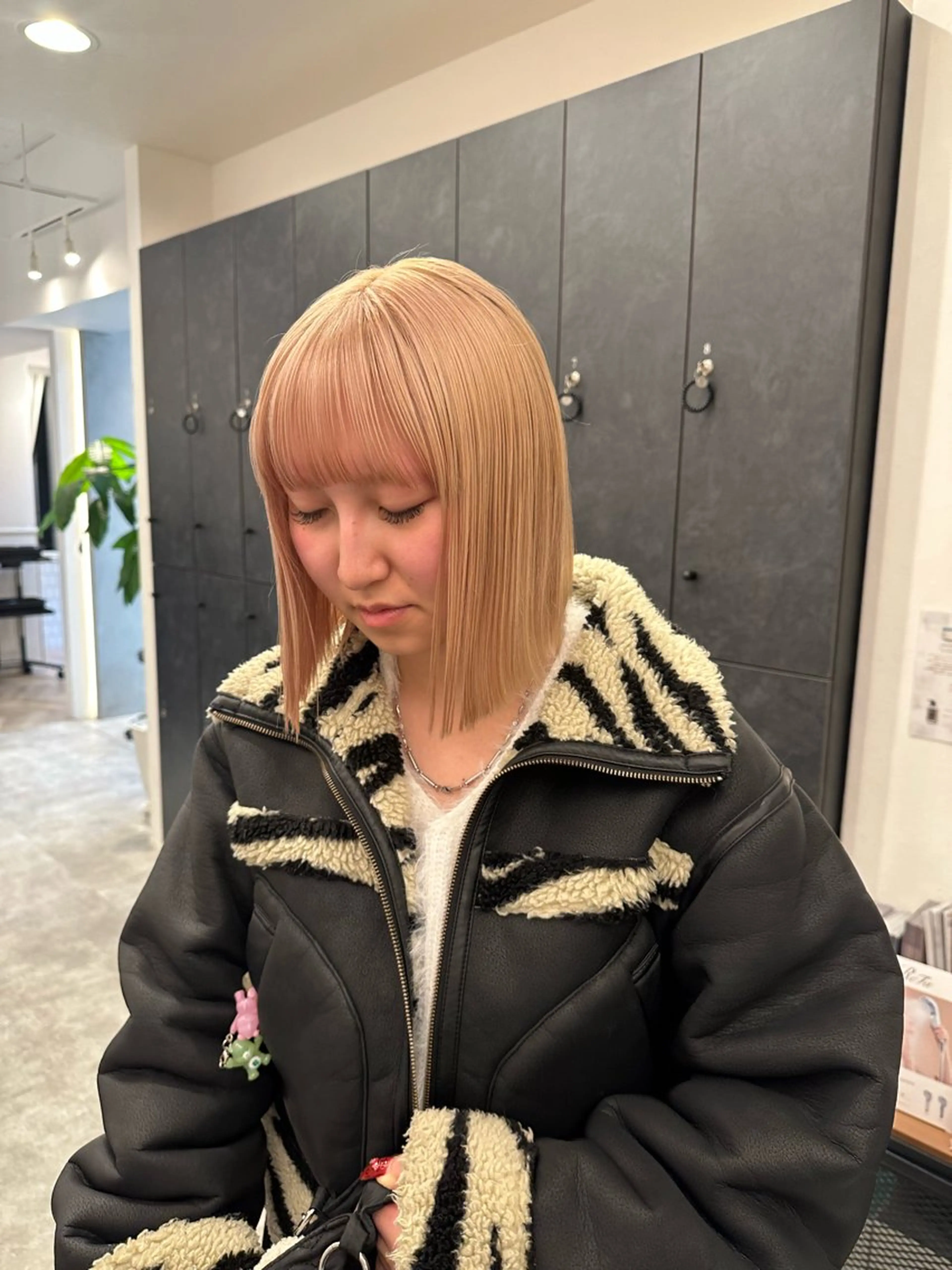 ミディアム カラー ヘアカラー トリートメント 銀座/ヘアセット シマムラ ミホのヘアスタイル