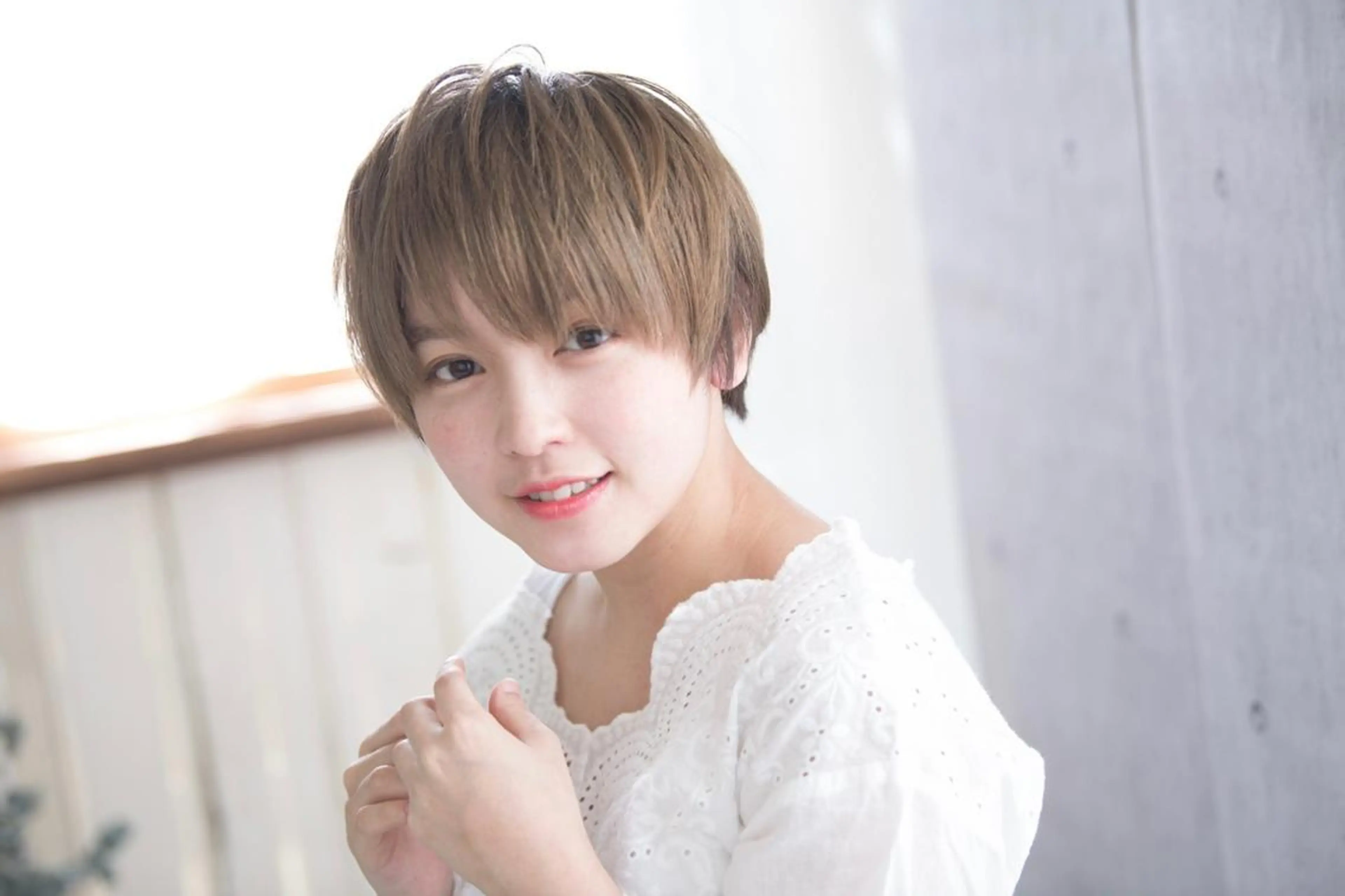 ショート カラー パーマ ヘアアレンジ 山下 直人のヘアスタイル