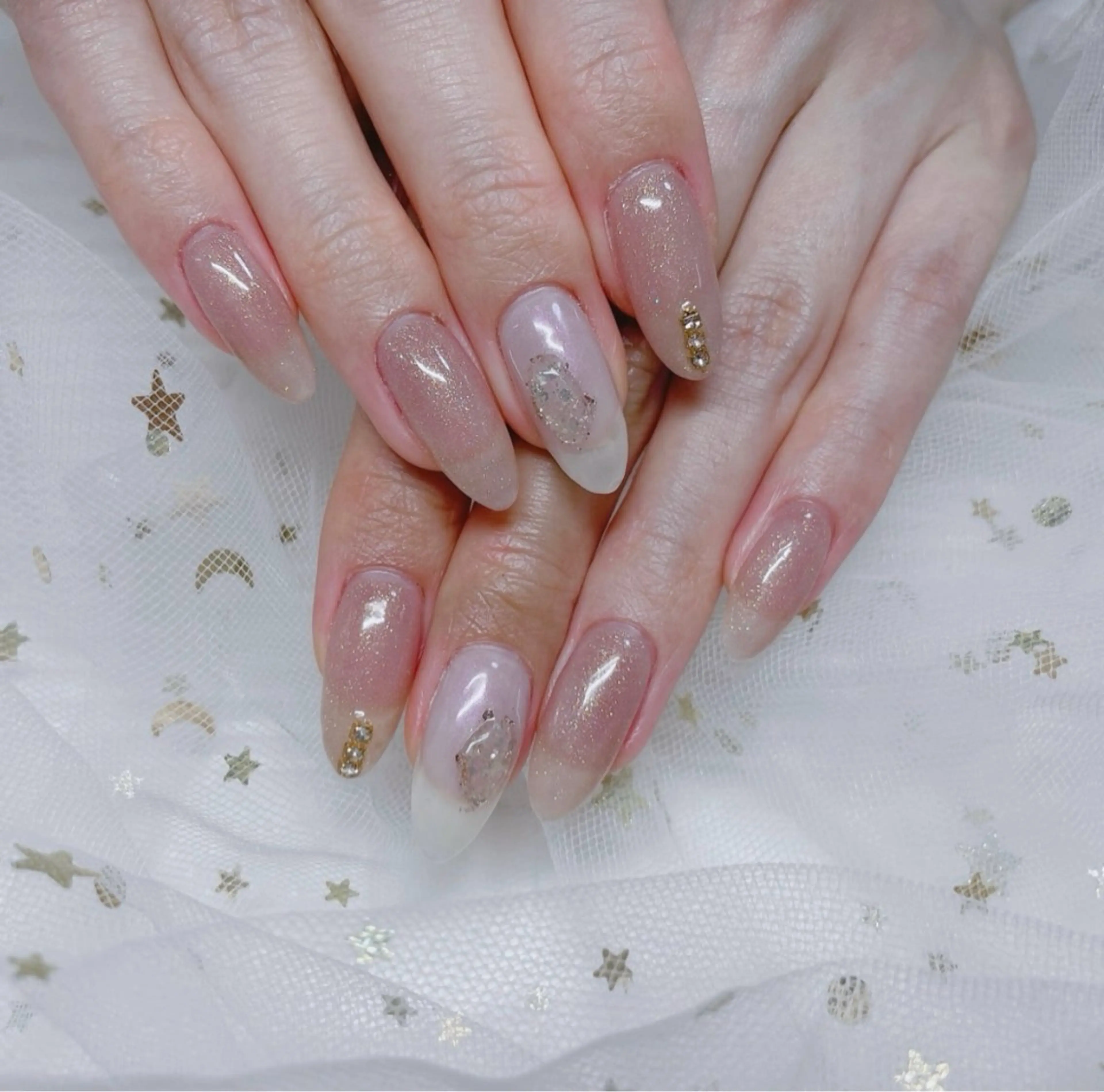ネイル シンプルネイル 伊野 麗のネイルデザイン