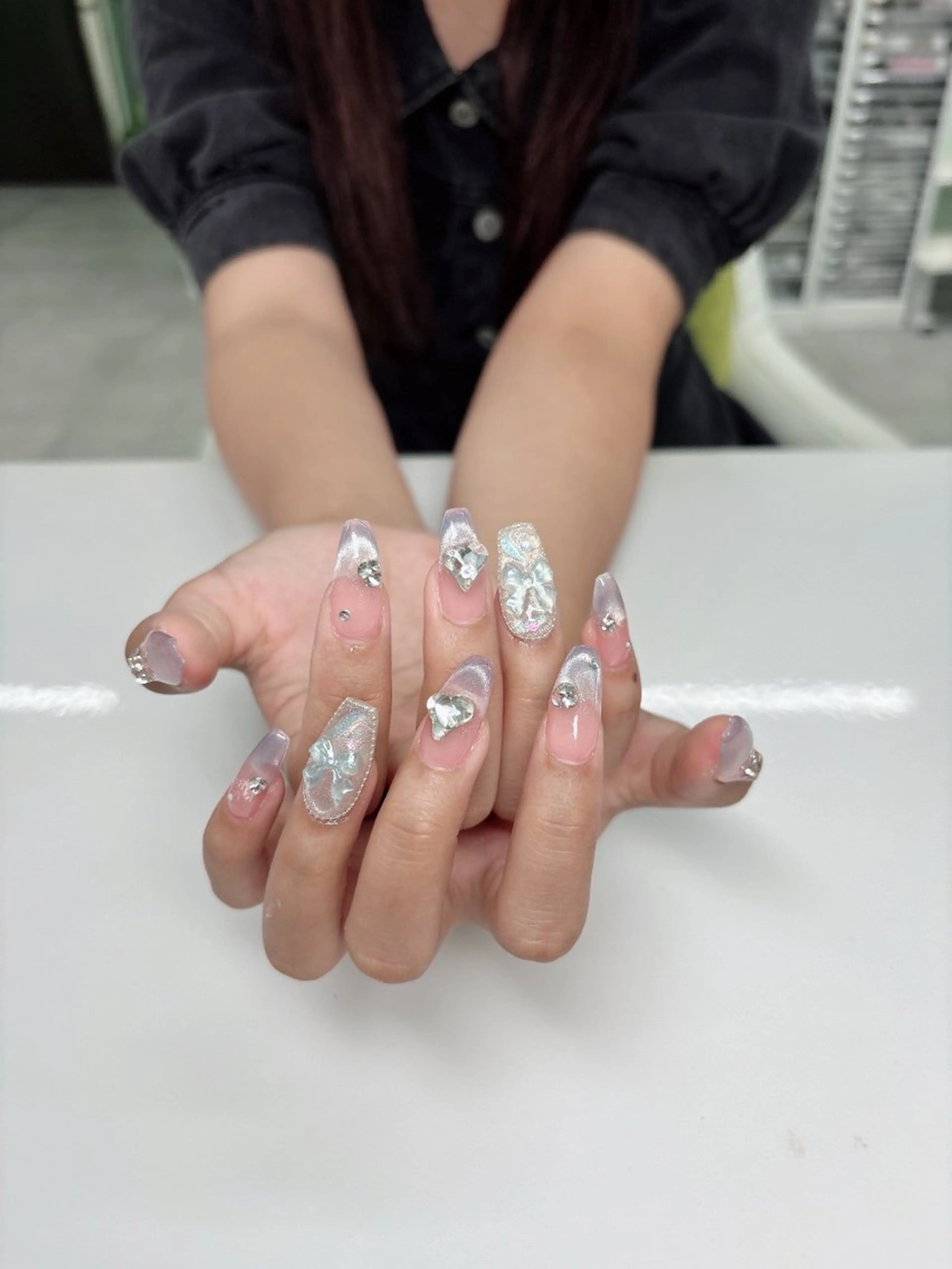 ネイル アートネイル ハンドネイル MOE🍒´- もえのネイルデザイン