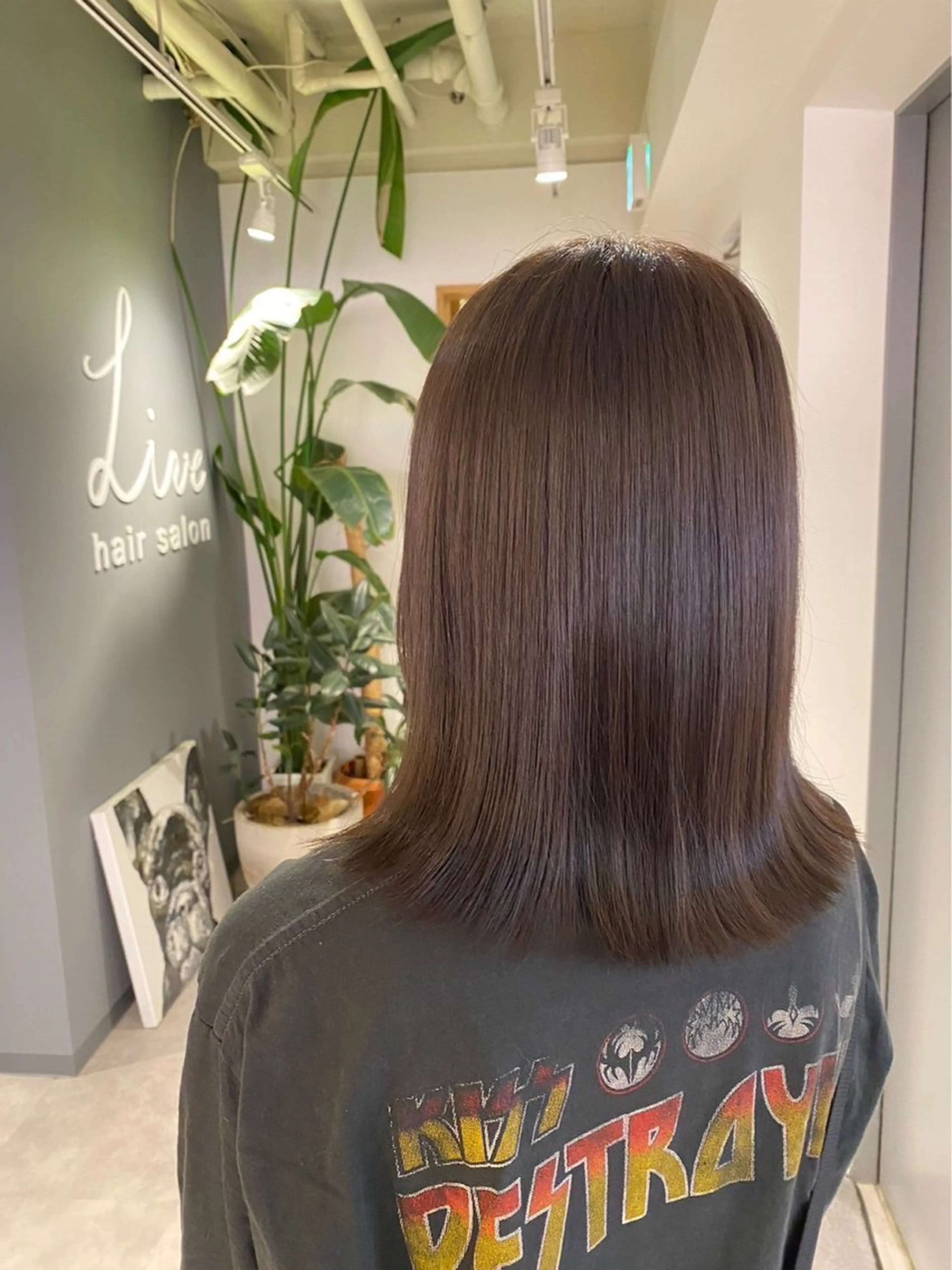 ミディアム カラー カット ヘアカラー トリートメント 🫧小林 加奈🫧のヘアスタイル