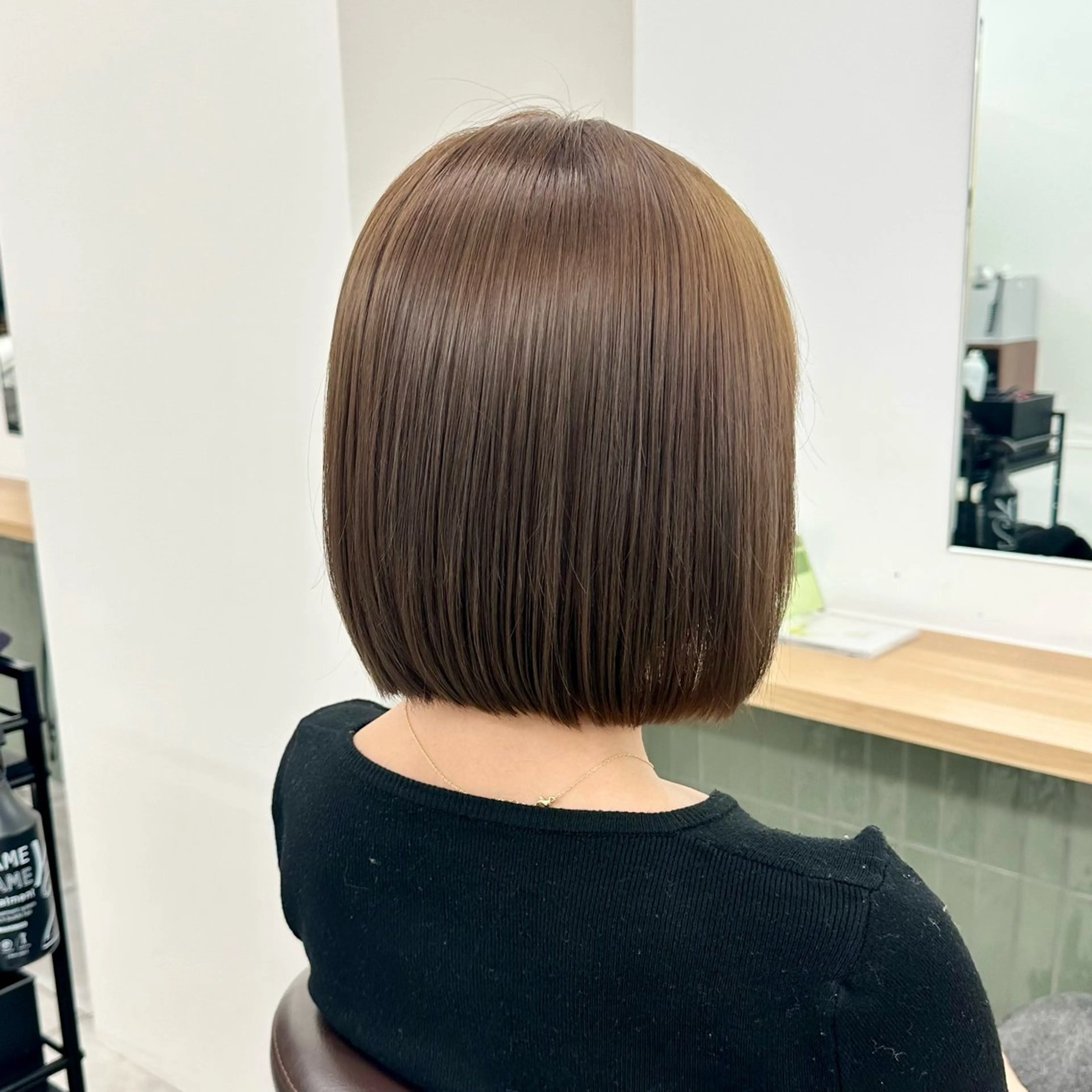 ミディアム カラー カット ヘアカラー トリートメント ブリーチなし/レイヤ ー特化🌈Tommyのヘアスタイル