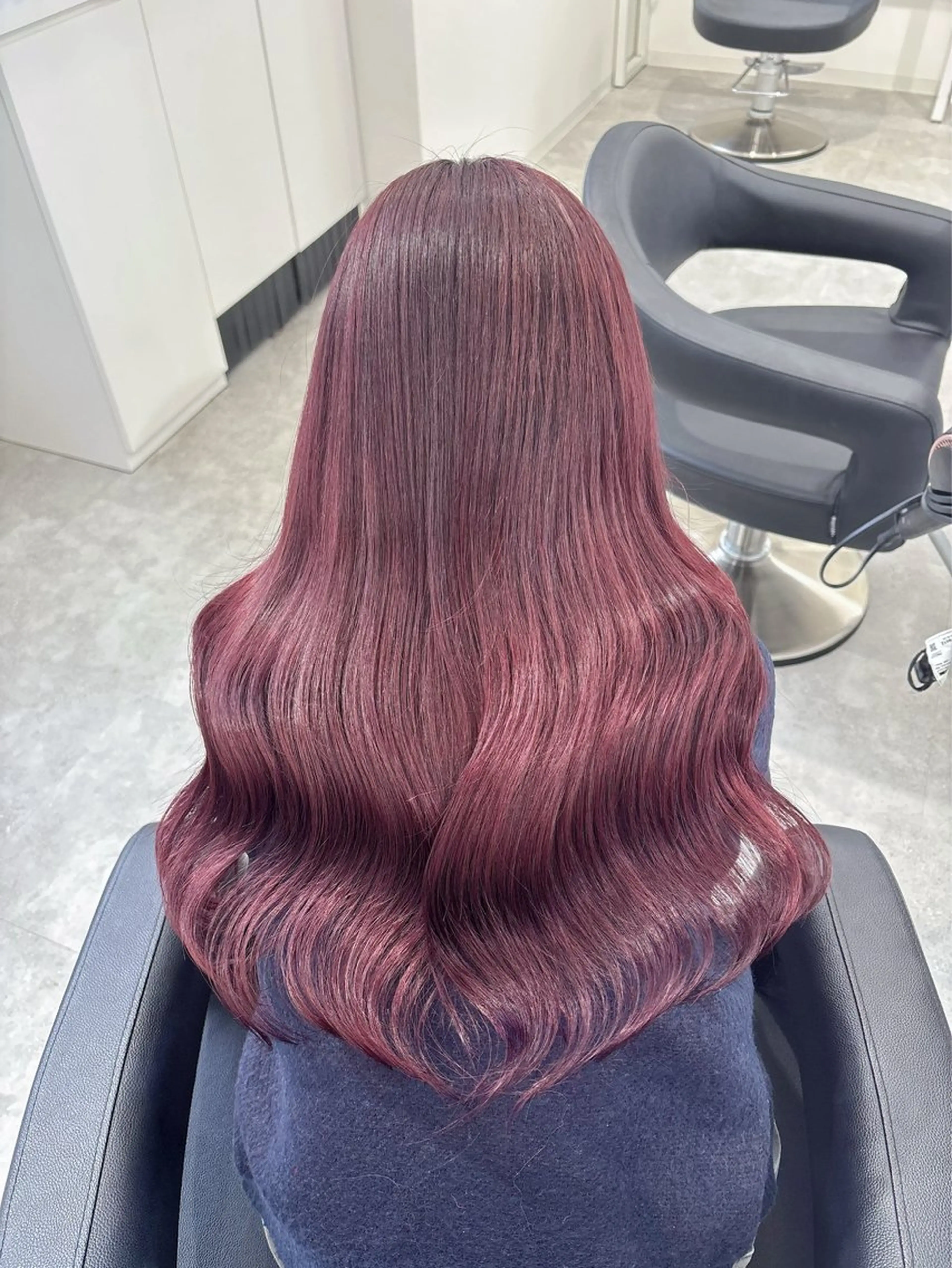 ロング ヘアカラー トリートメント Wカラー/暖色/べ ージュりく©︎🐝のヘアスタイル