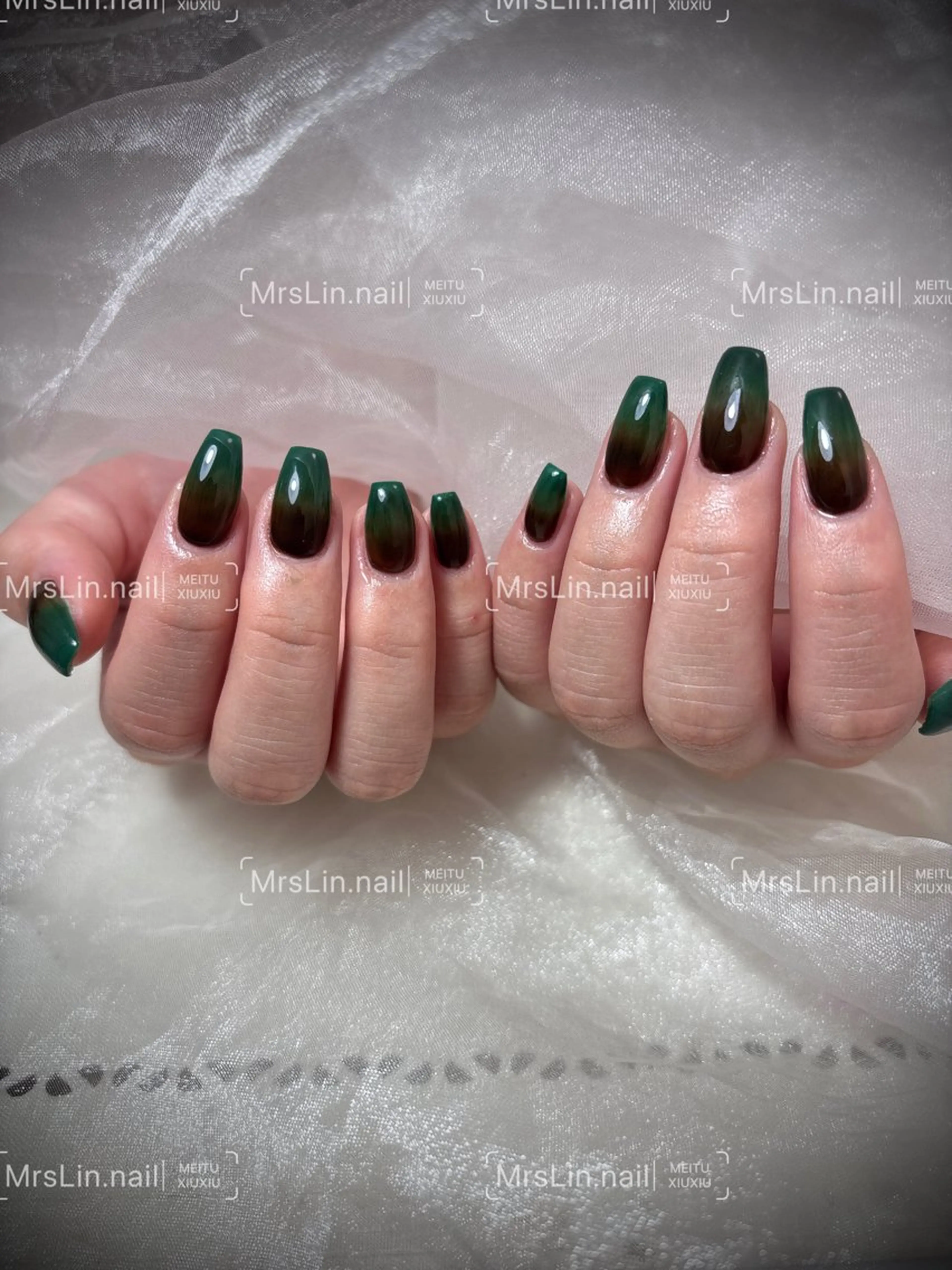 ネイル グラデーション ハンドネイル Mrs Lin.nailのネイルデザイン