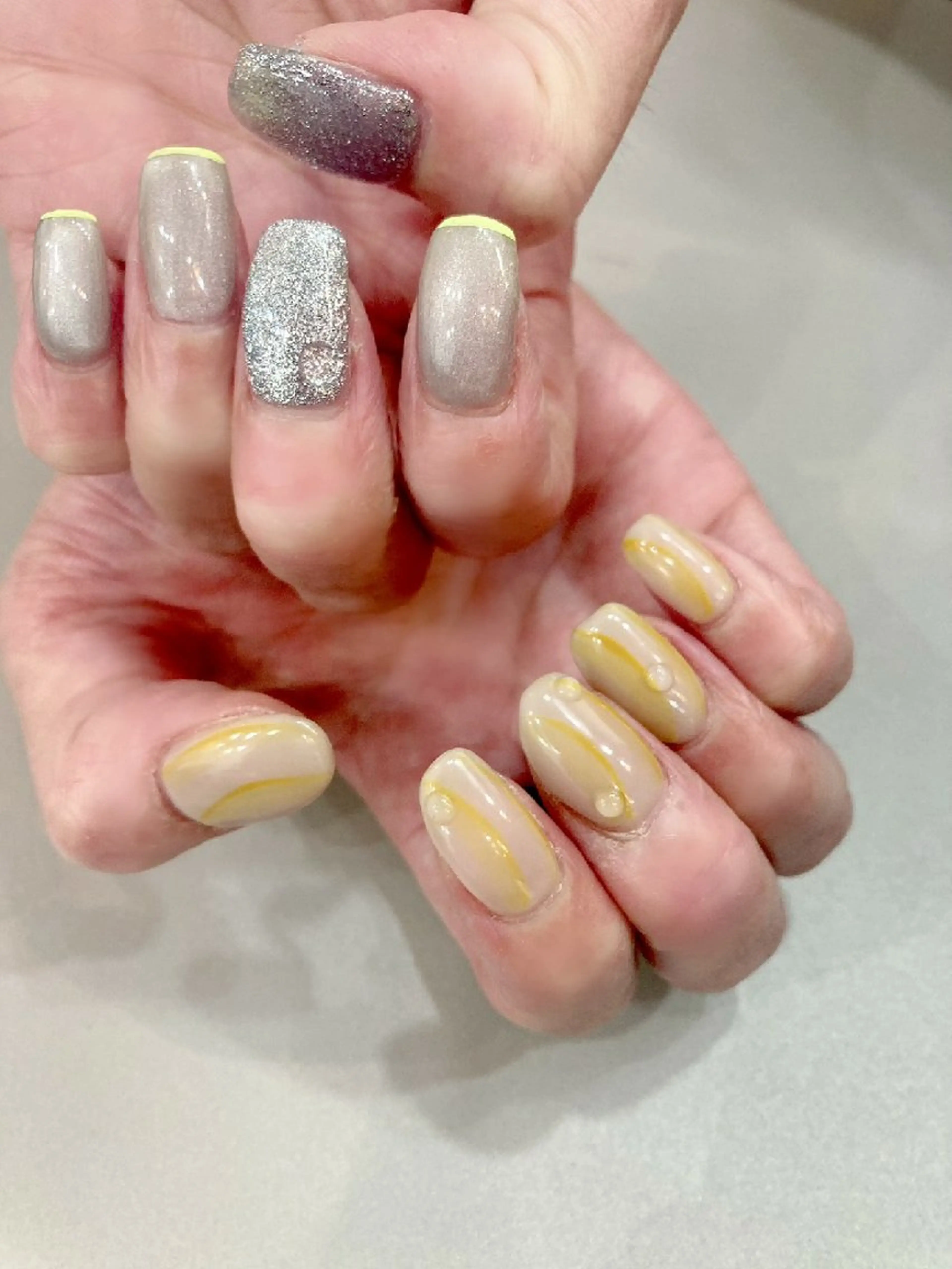 オフなし💅お持ち込みネイルの写真