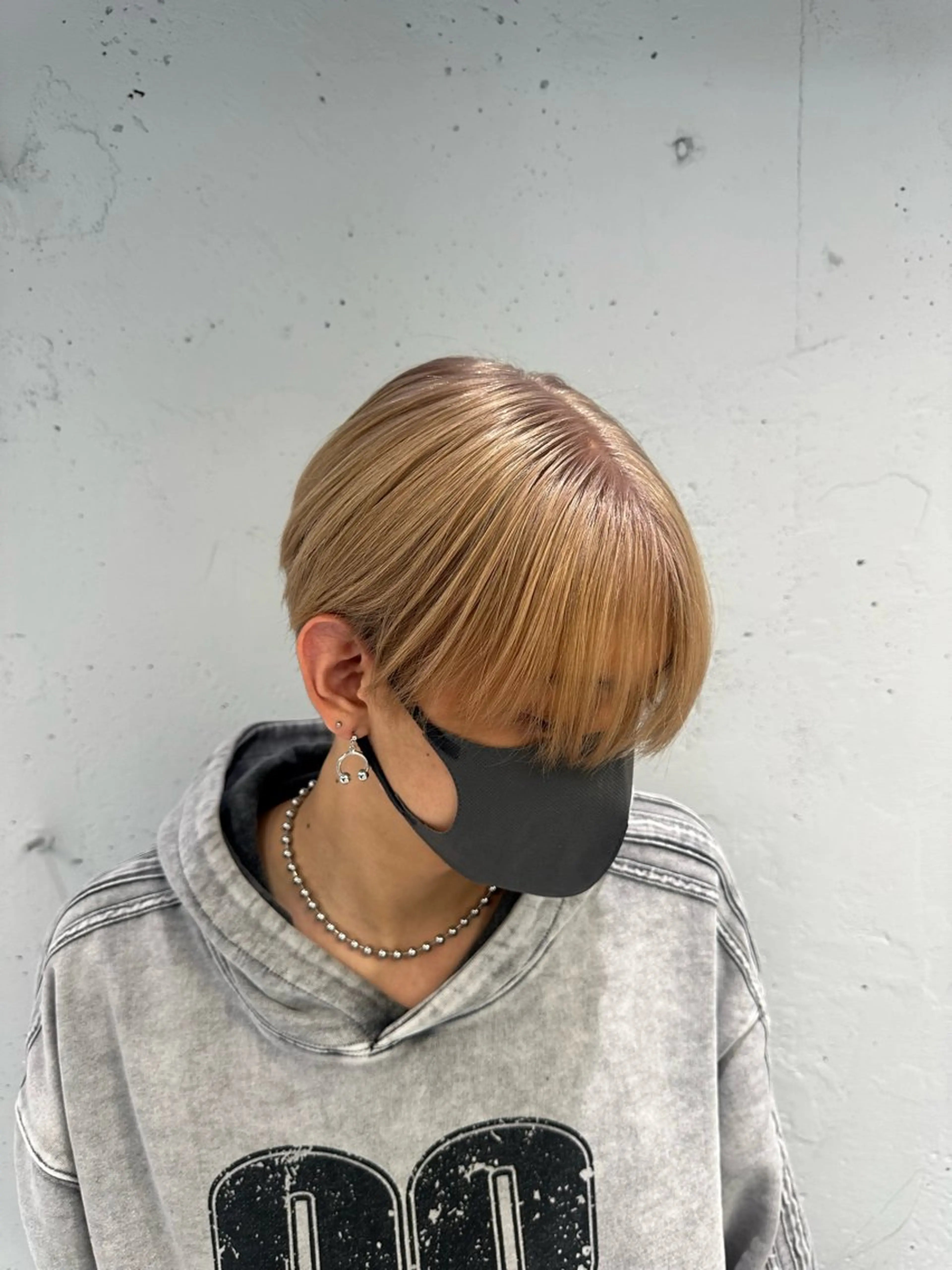 カラー メンズ ヘアカラー りょうへい/ 全頭ブリーチ/渋谷のヘアスタイル