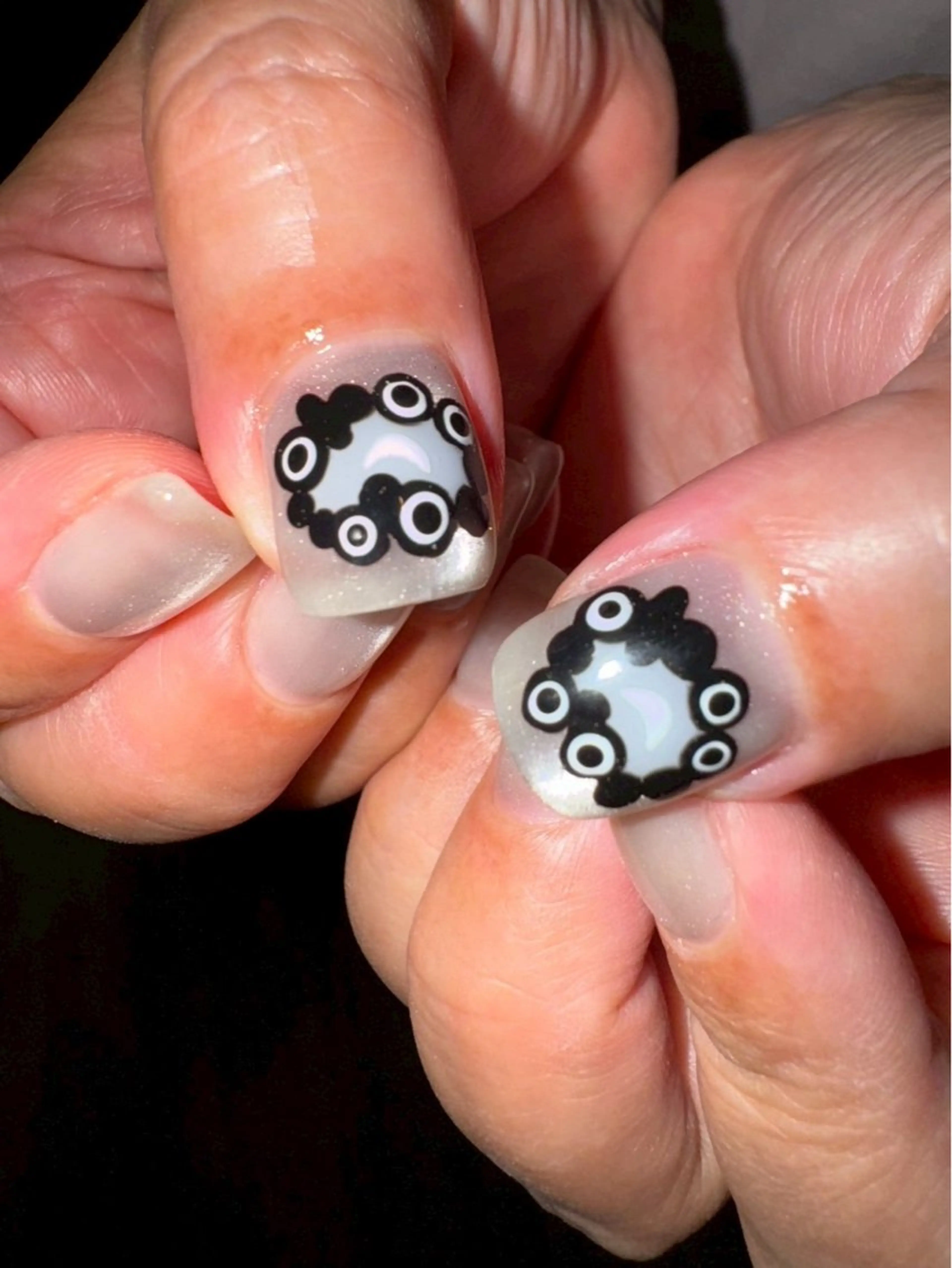 ネイル かわいいおつめ 林のネイルデザイン