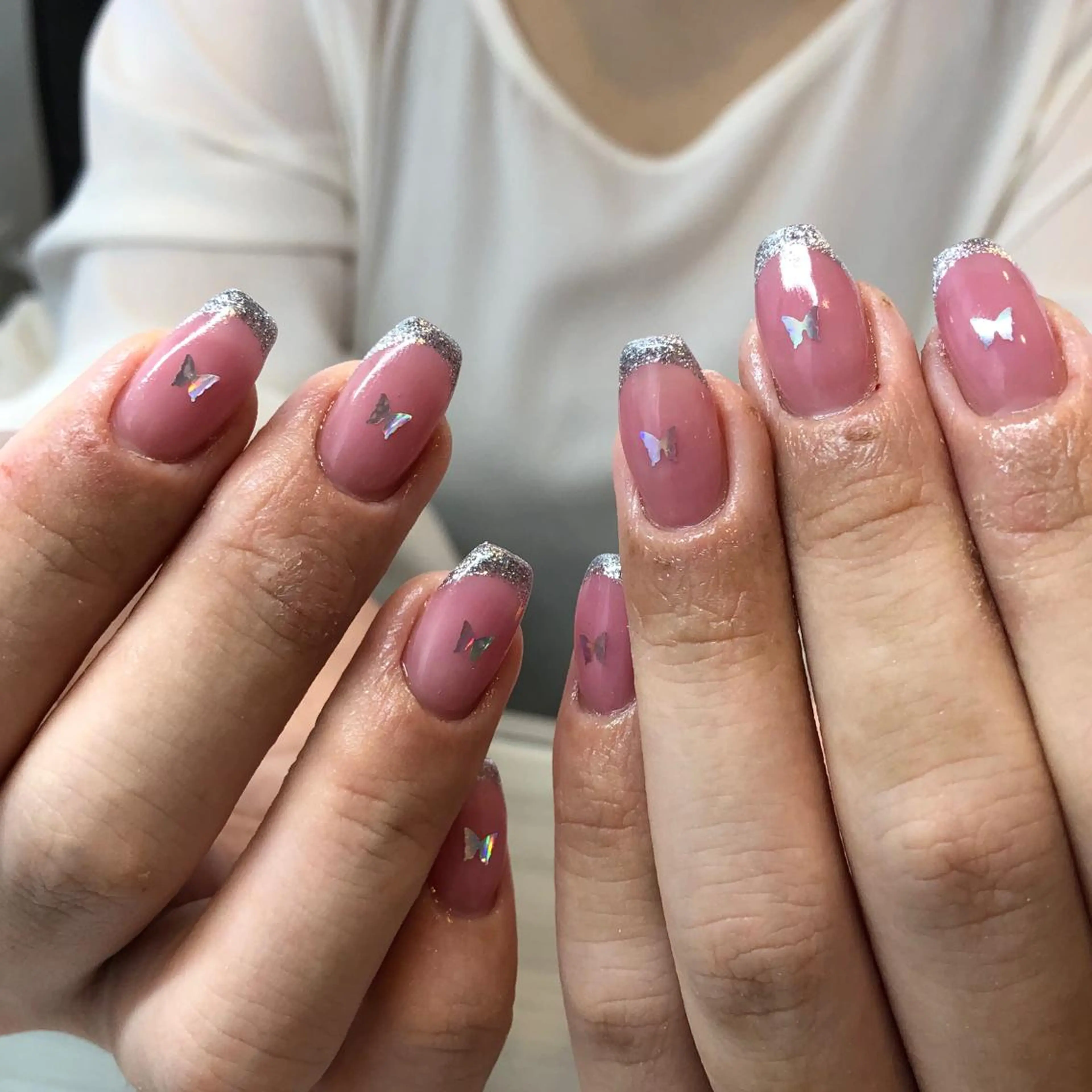 ネイル フレンチネイル Leendenail 【リエンダネイル】のネイルデザイン