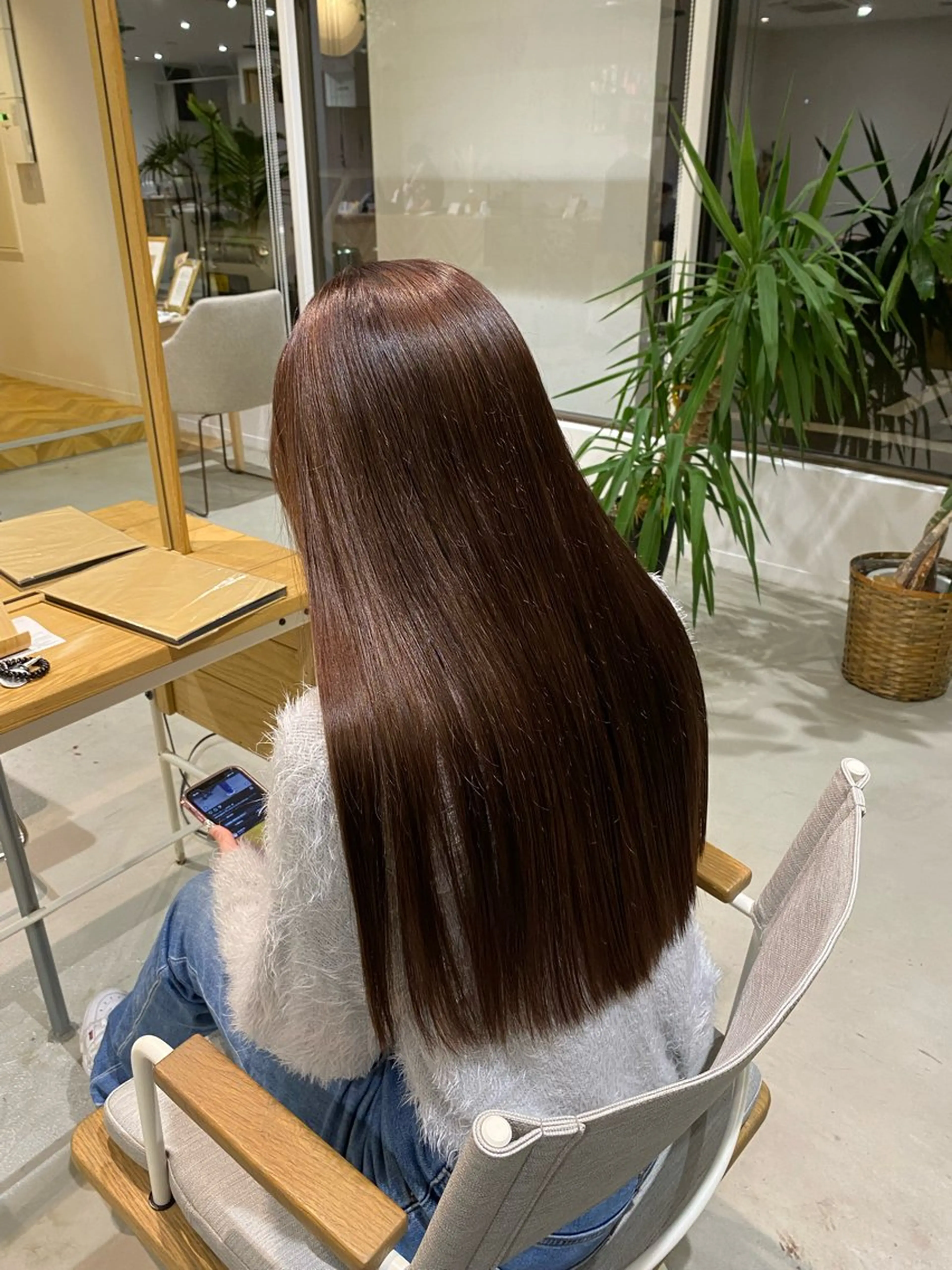 ロング カラー カット ヘアカラー yate'/ Wカラー/小出捷也のヘアスタイル
